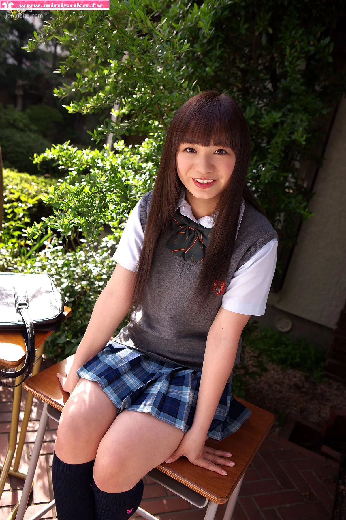 Moe Kubo 久保萌 現役女子高生 [Minisuka.tv] 寫真集 4