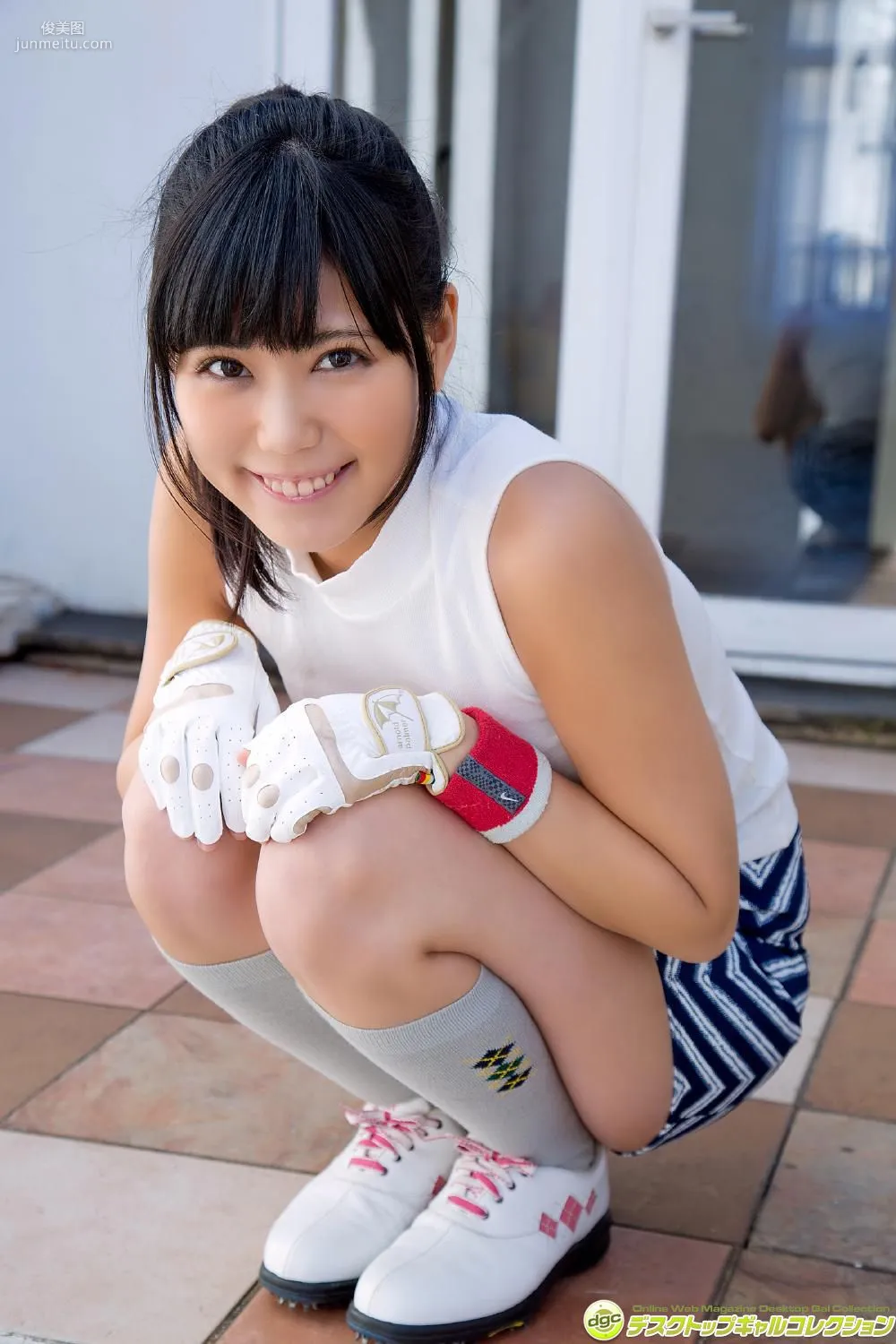 篠原冴美《爽やかな笑顔が眩しいマシュマロGカップ！》 [DGC] 寫真集 25