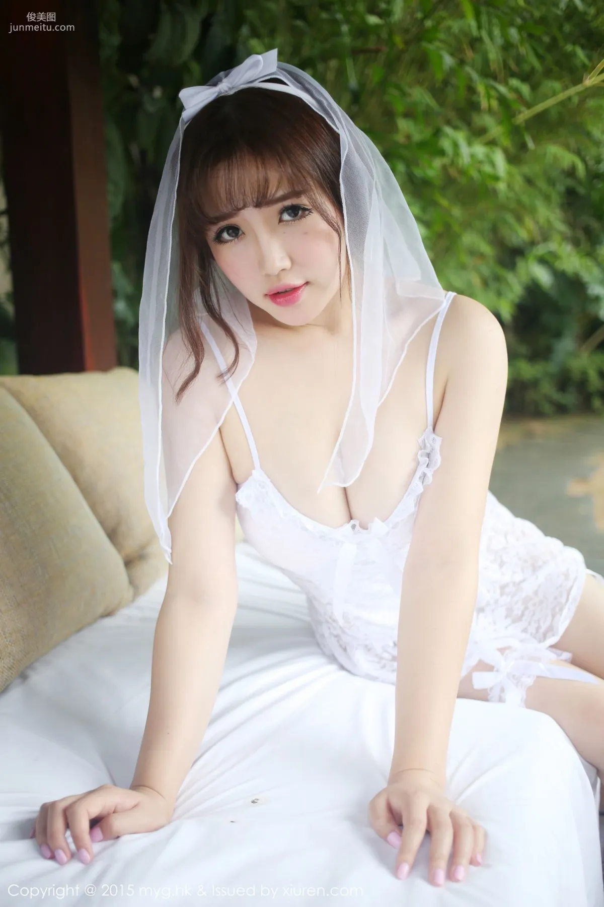 徐cake《白色婚紗系列》 [美媛館MyGirl] Vol.165 寫真集 2