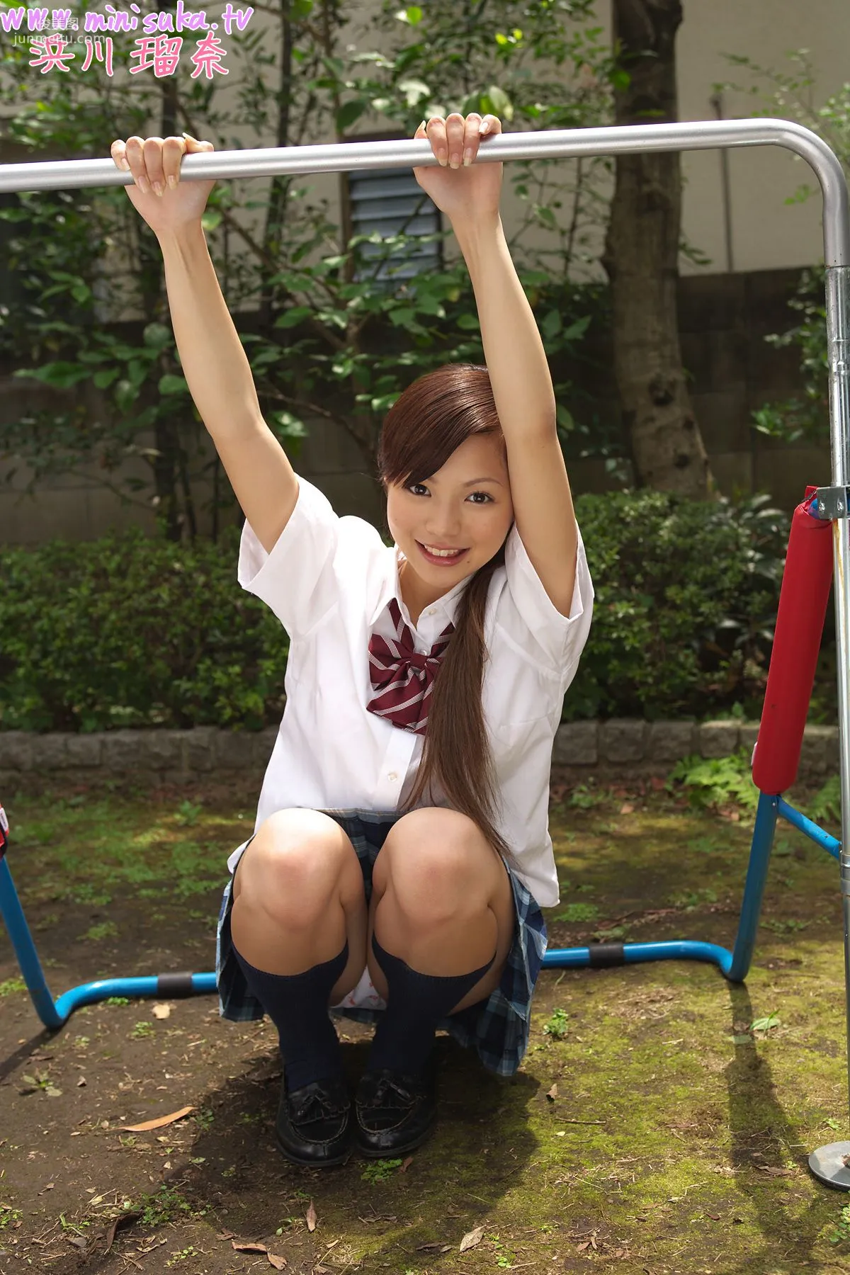 Runa Hamakawa 浜川瑠奈 第八部 [Minisuka.tv] 現役女子高生 寫真集 4