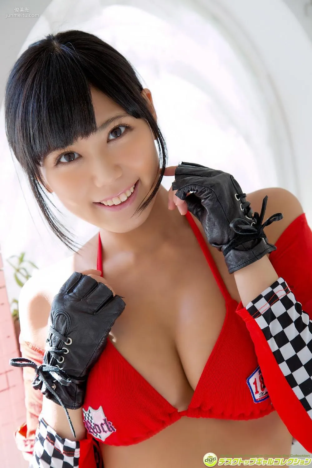 篠原冴美《爽やかな笑顔が眩しいマシュマロGカップ！》 [DGC] 寫真集 7