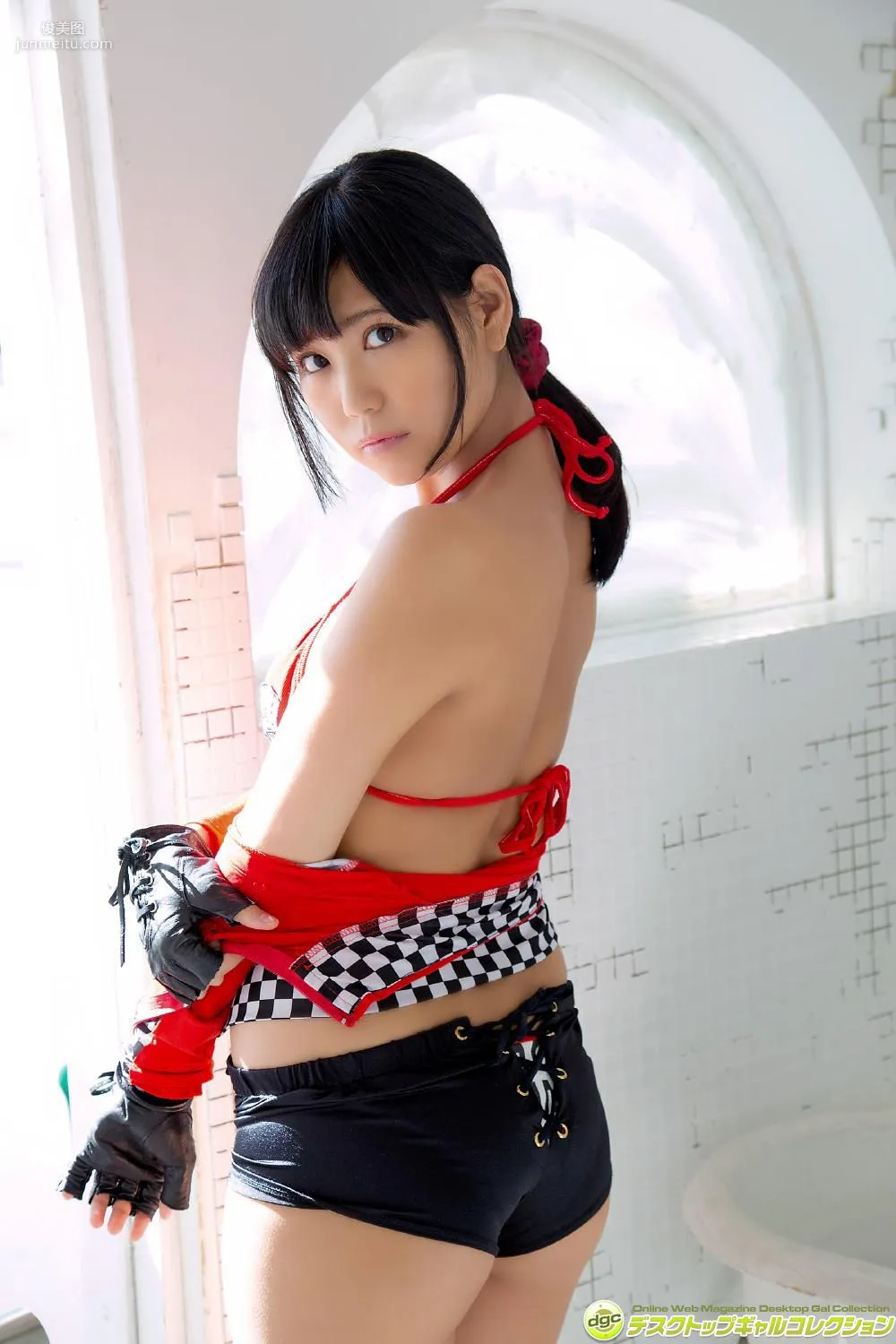 篠原冴美《爽やかな笑顔が眩しいマシュマロGカップ！》 [DGC] 寫真集 9