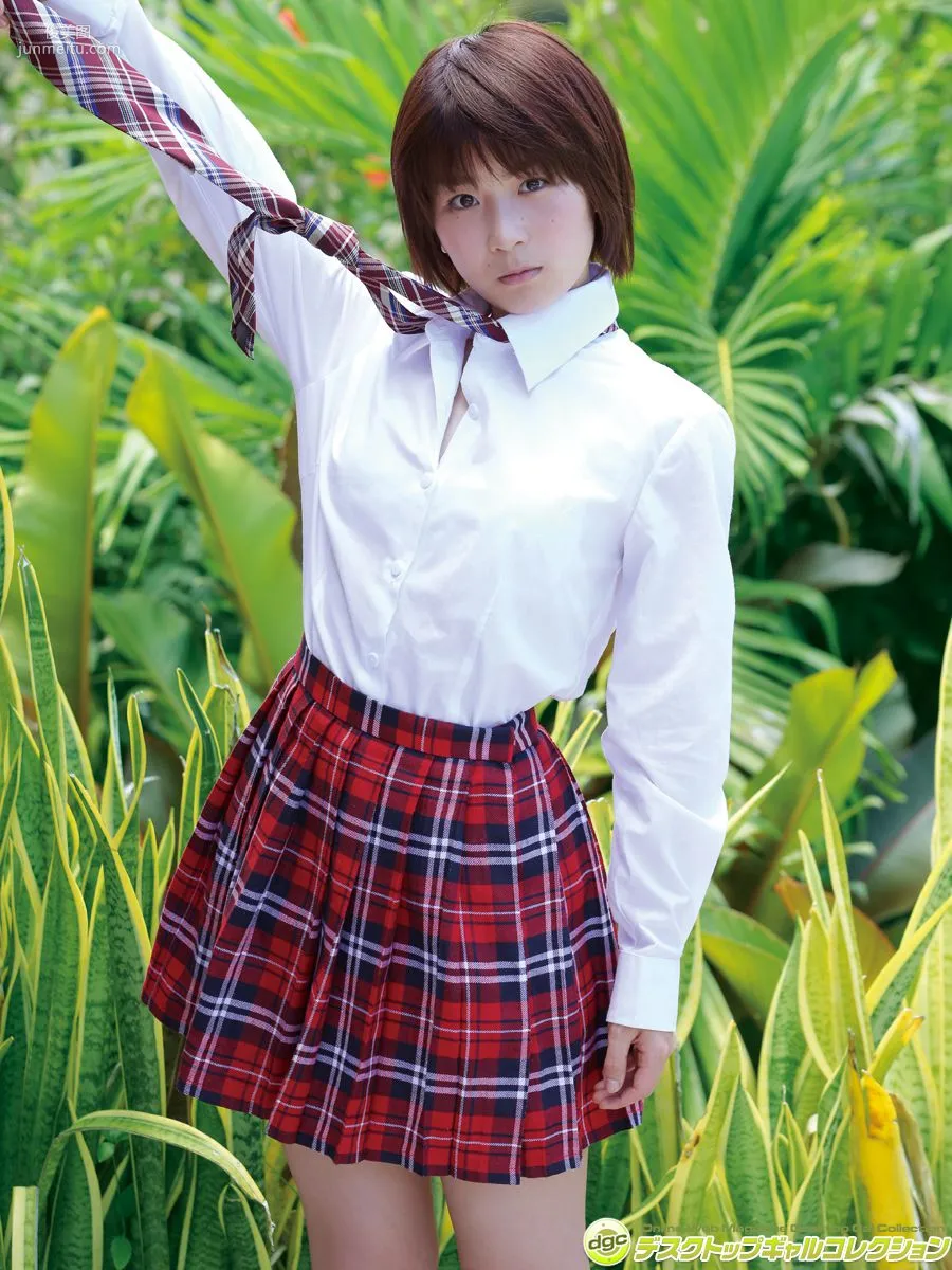 楠本美紗《ショートカットが似合う清純派快活少女！！》 [DGC] 寫真集 9
