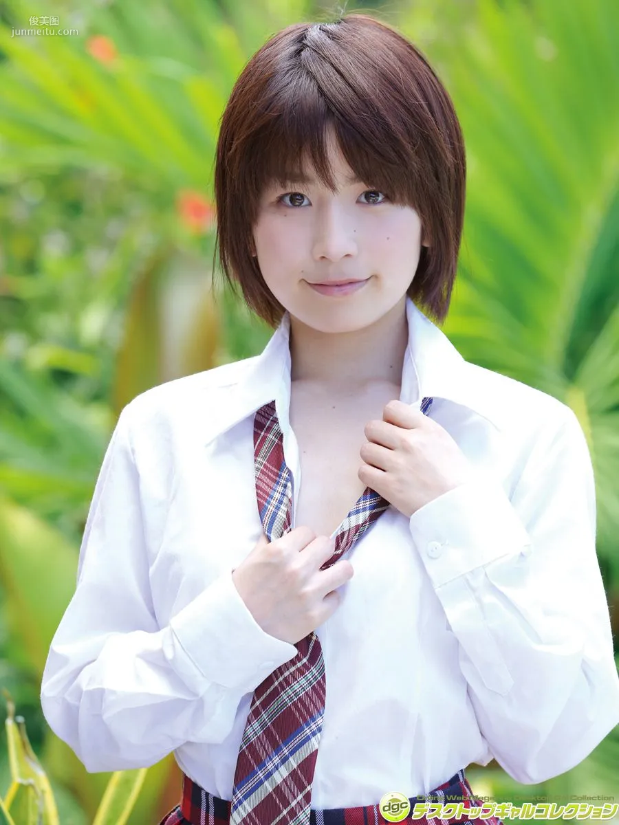 楠本美紗《ショートカットが似合う清純派快活少女！！》 [DGC] 寫真集 8