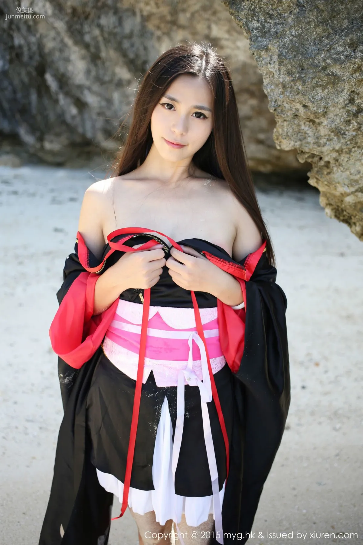 moa小姐《日本和服主題》 [美媛館MyGirl] Vol.136 寫真集 59