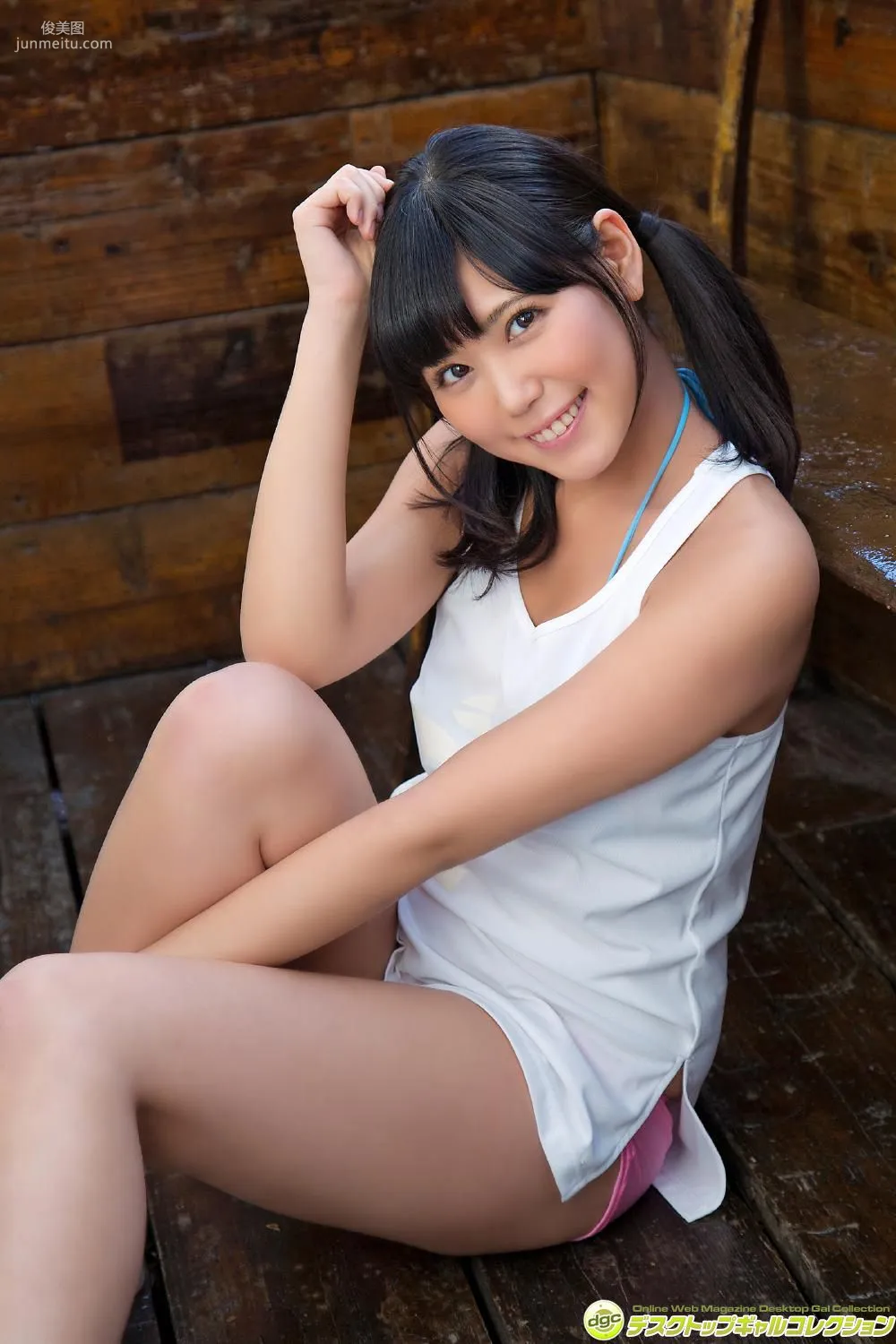 篠原冴美《爽やかな笑顔が眩しいマシュマロGカップ！》 [DGC] 寫真集 65
