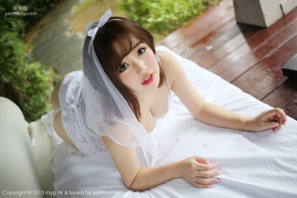 徐cake《白色婚紗系列》 [美媛館MyGirl] Vol.165 寫真集 34