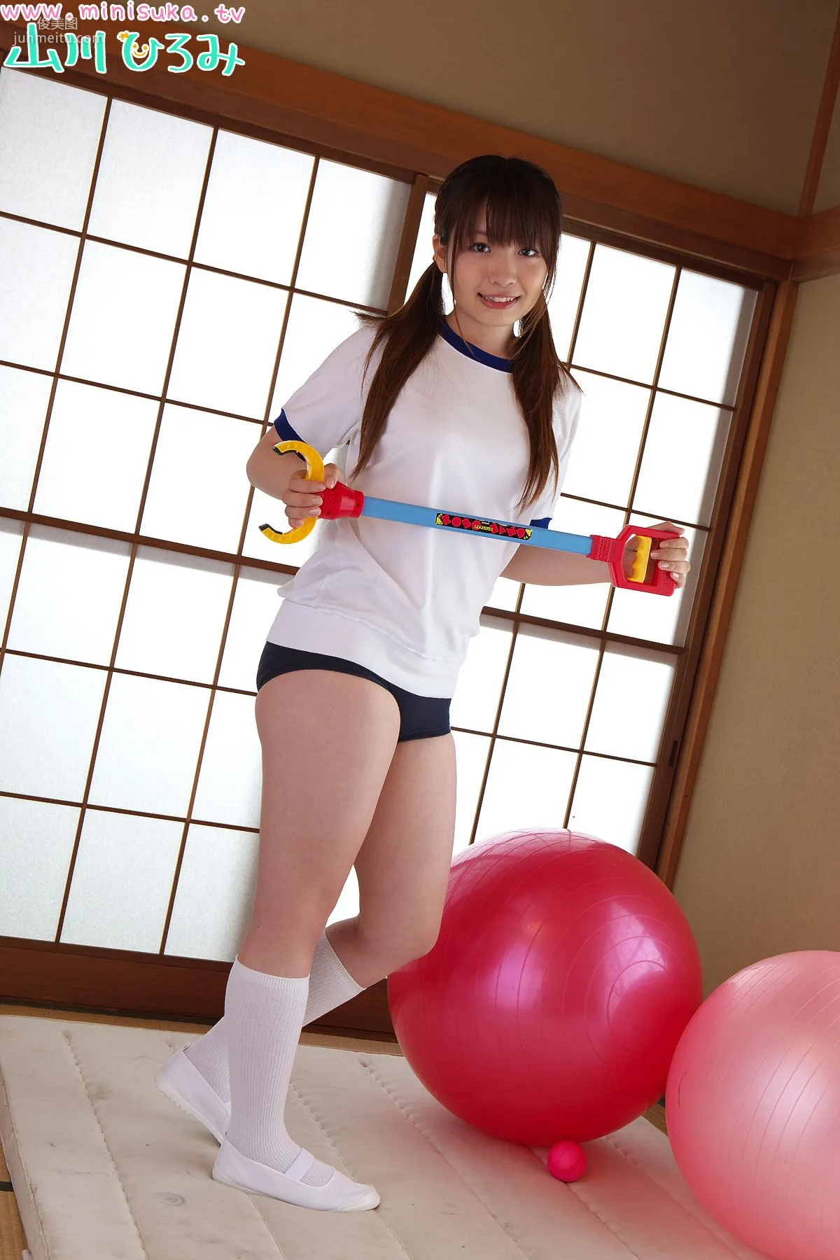 山川ひろみ Hikari Yamaguchi 現役女子高生 [Minisuka.tv] 寫真集 62