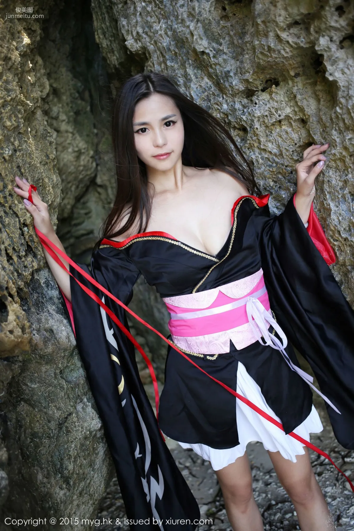 moa小姐《日本和服主題》 [美媛館MyGirl] Vol.136 寫真集 44
