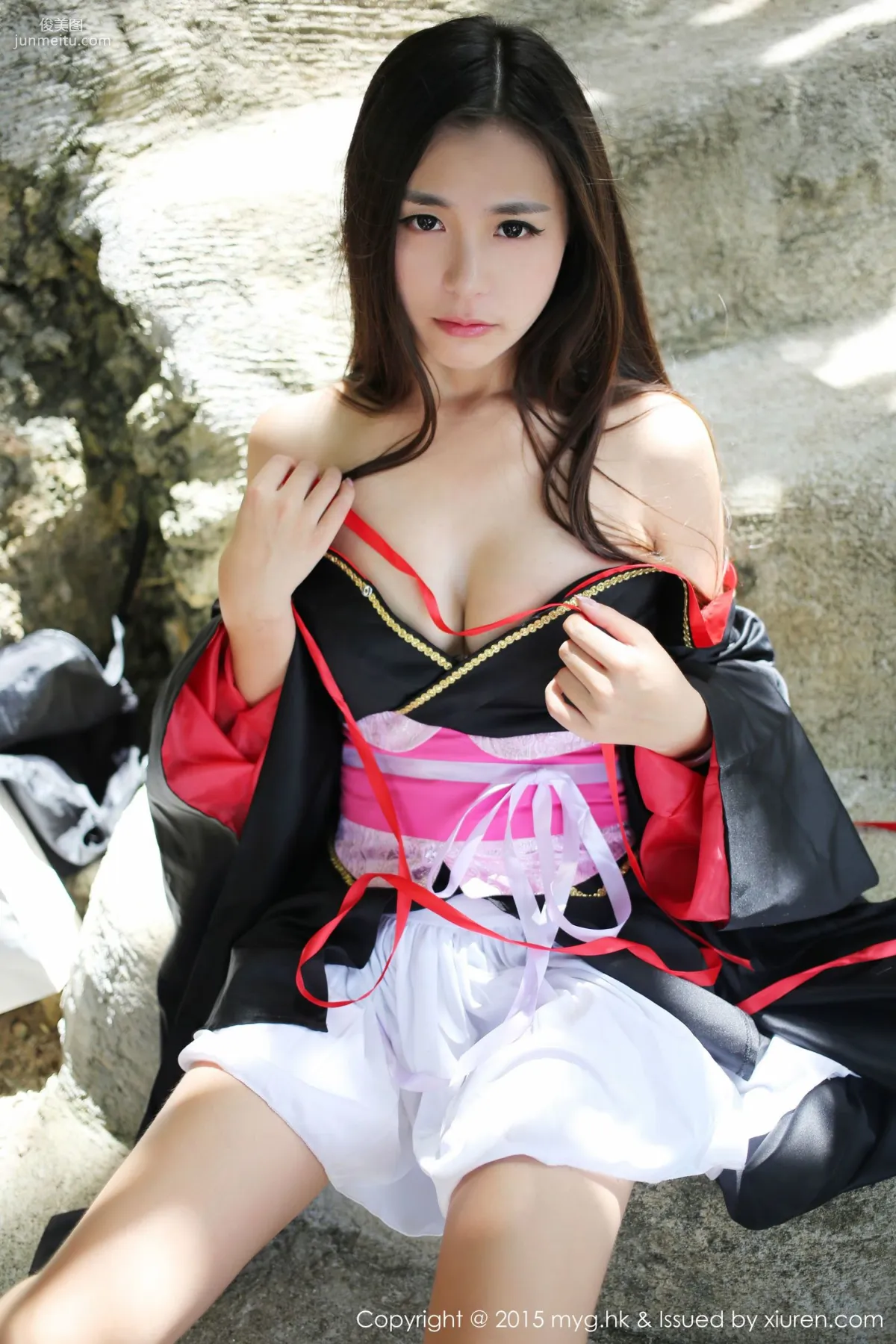 moa小姐《日本和服主題》 [美媛館MyGirl] Vol.136 寫真集 30