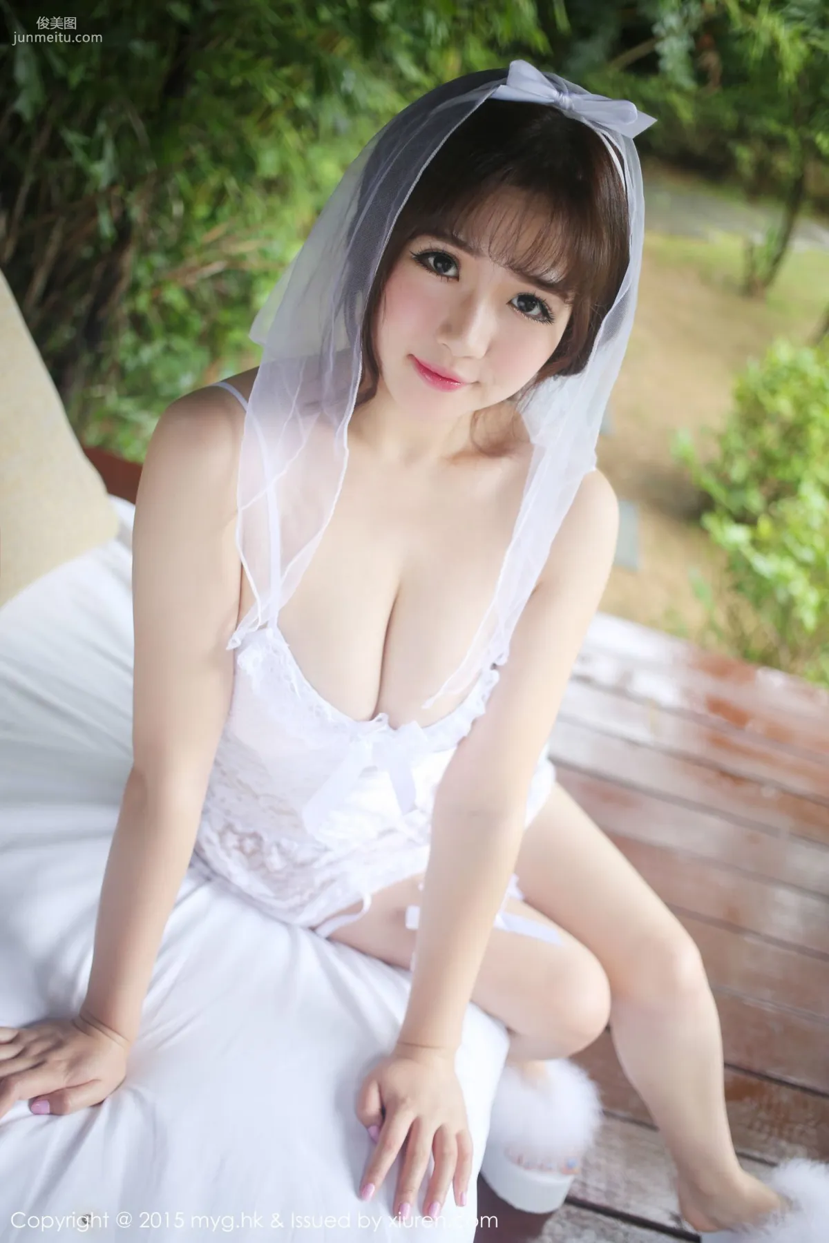 徐cake《白色婚紗系列》 [美媛館MyGirl] Vol.165 寫真集 1
