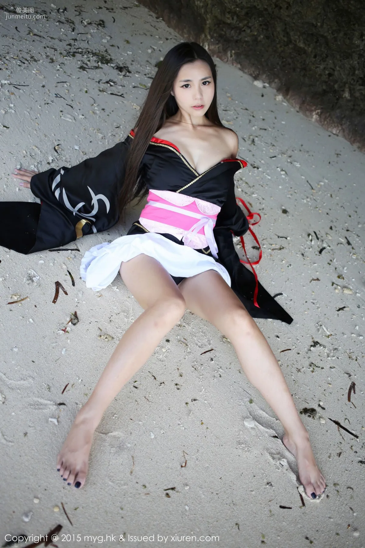 moa小姐《日本和服主題》 [美媛館MyGirl] Vol.136 寫真集 36