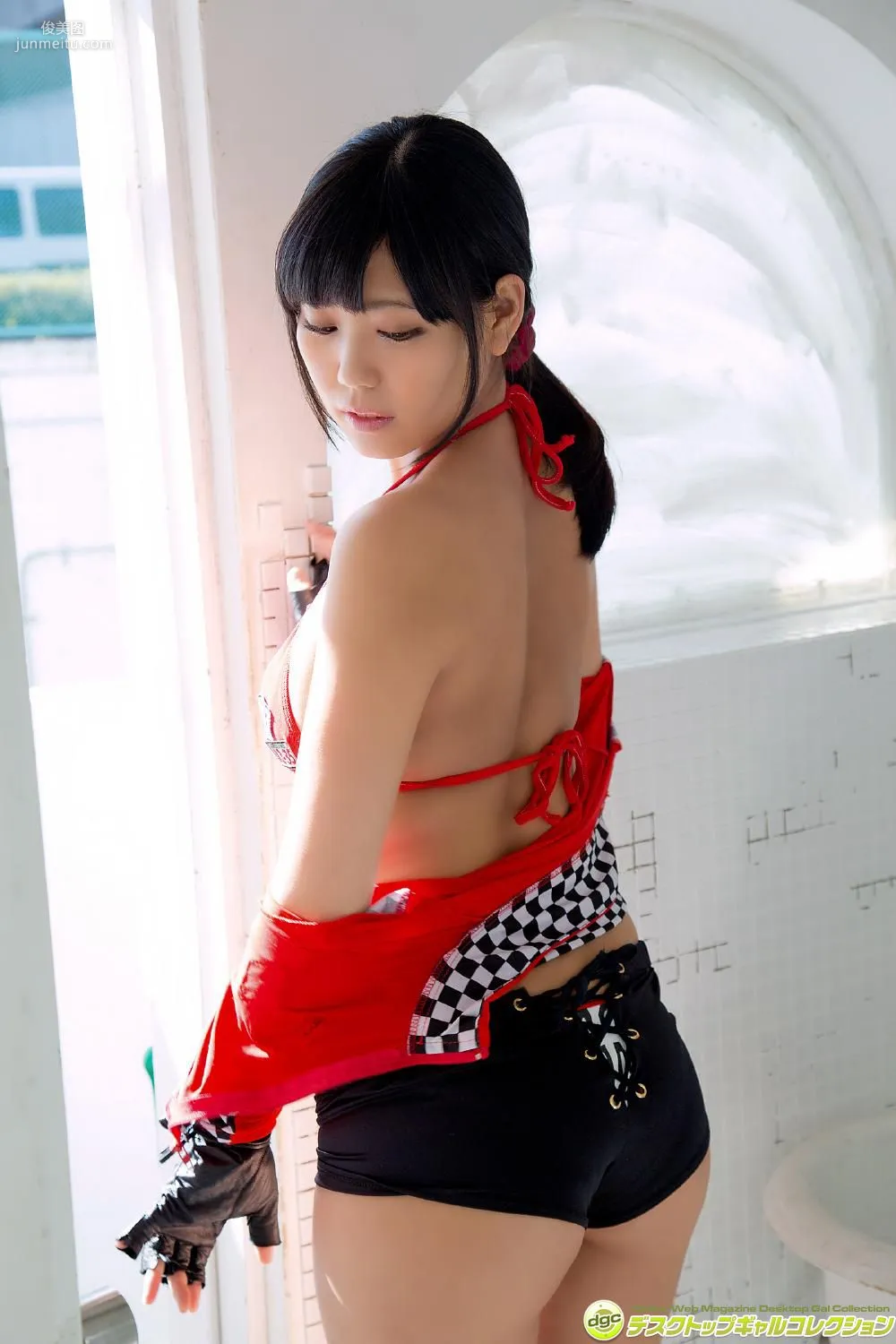 篠原冴美《爽やかな笑顔が眩しいマシュマロGカップ！》 [DGC] 寫真集 8
