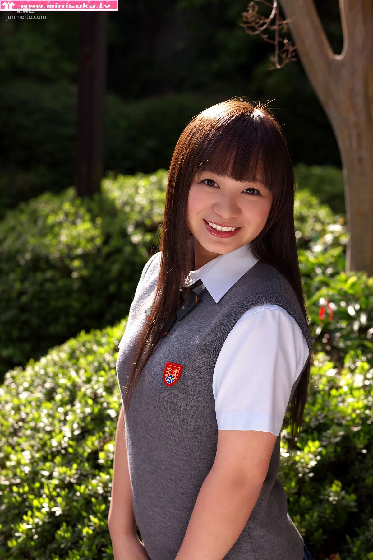 Moe Kubo 久保萌 現役女子高生 [Minisuka.tv] 写真集1