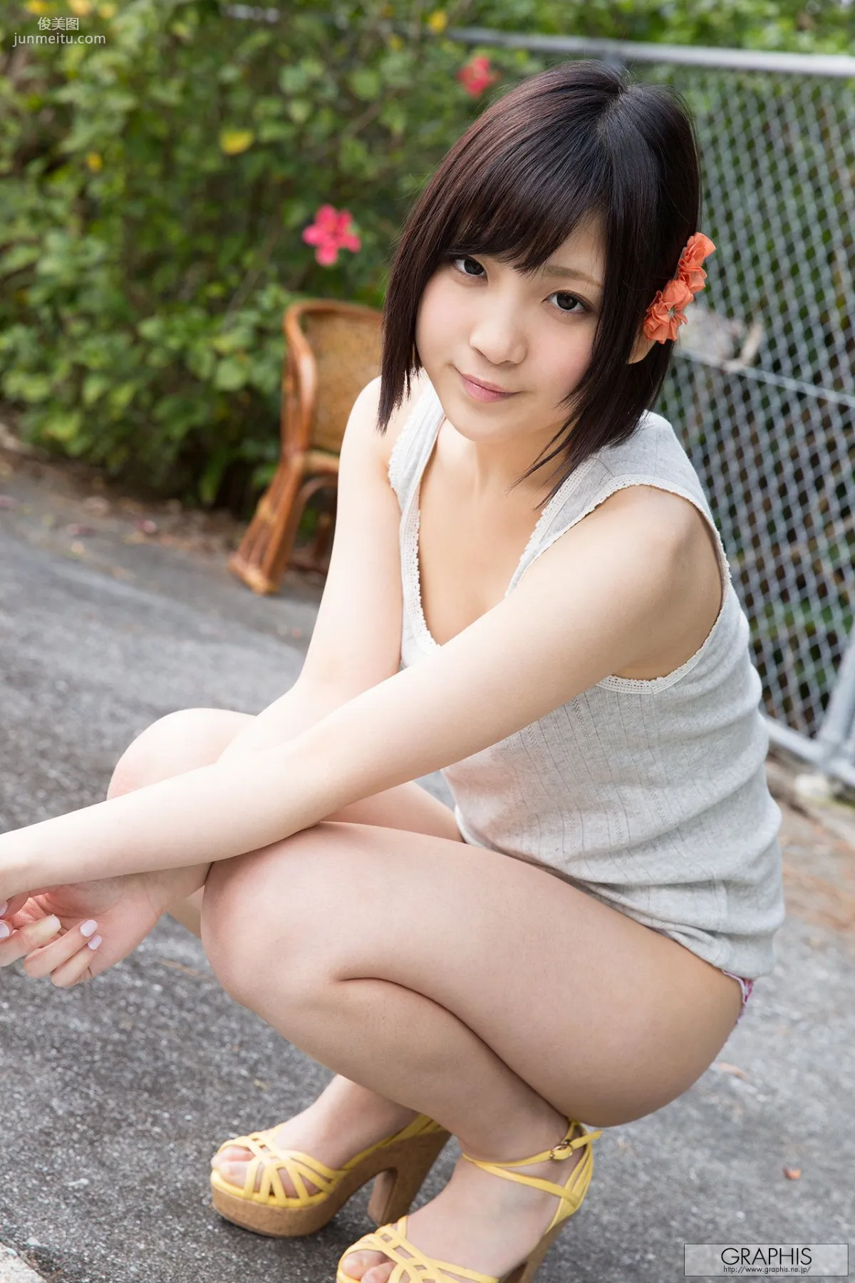 Umi Hirose 広瀬うみ/廣濑海 [Graphis] First Gravure 初脫ぎ娘 寫真集 43