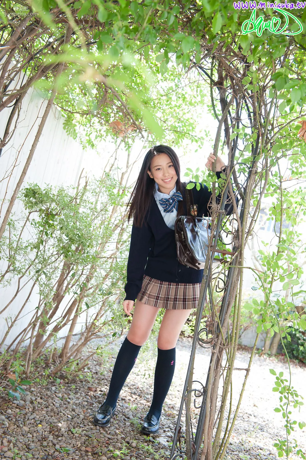 Aqua Otsuki 大月あくあ 現役女子高生 [Minisuka.tv] 写真集1