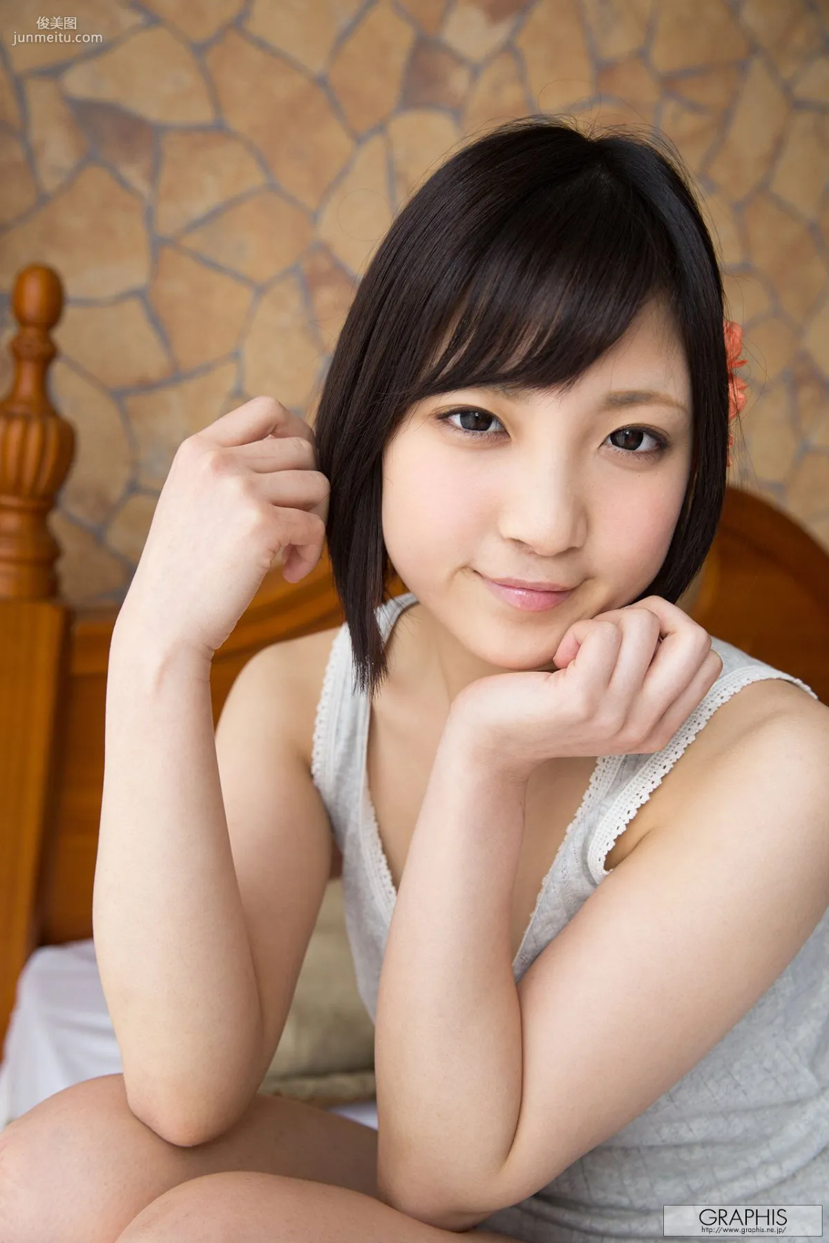 Umi Hirose 広瀬うみ/廣濑海 [Graphis] First Gravure 初脫ぎ娘 寫真集 45