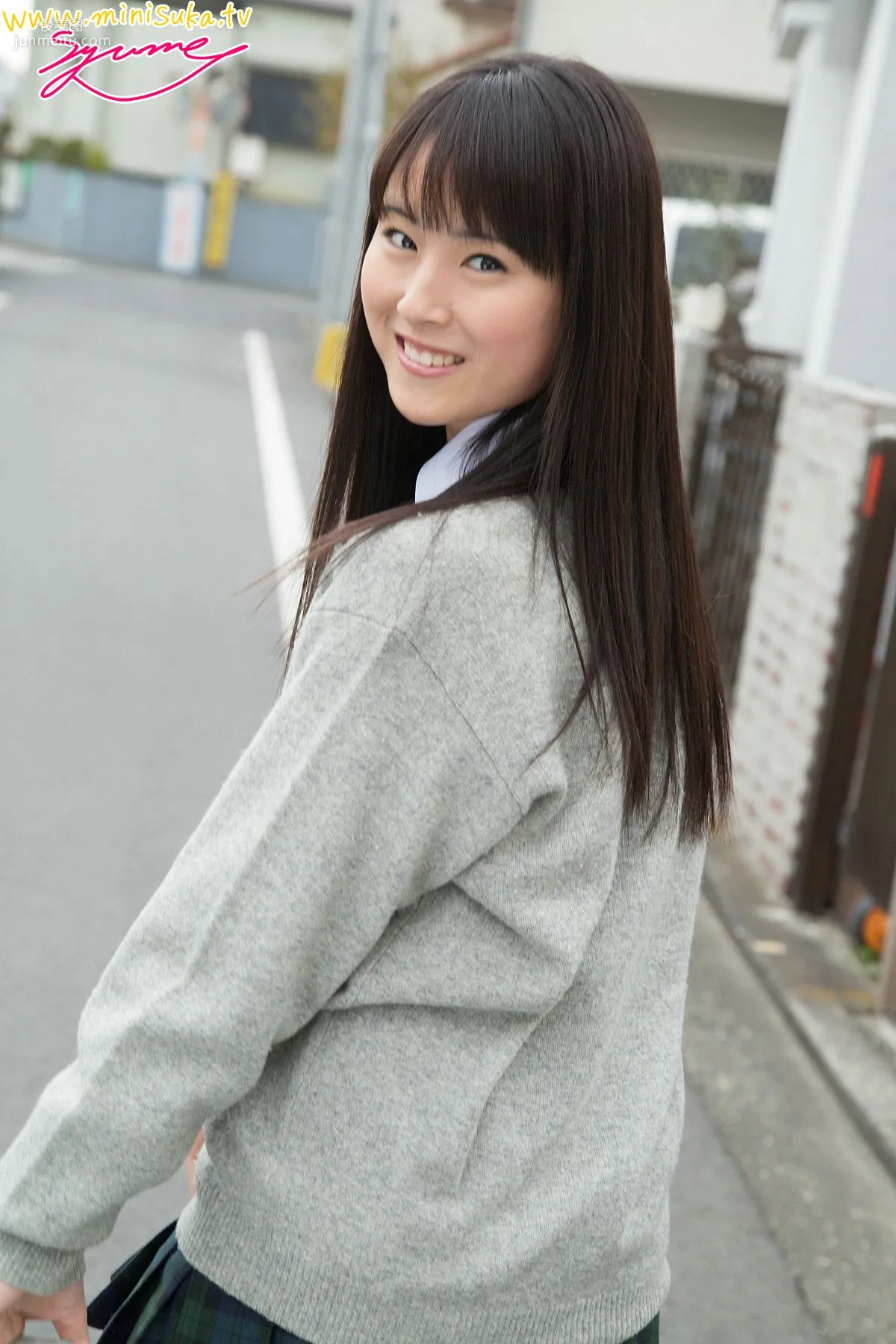 新莊夢 Yume Shinjo 現役女子高生 [Minisuka.tv] 寫真集 10