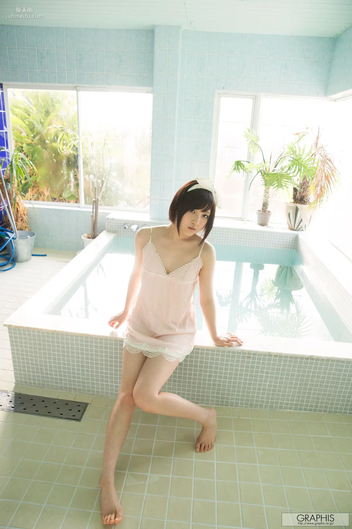 Umi Hirose 広瀬うみ/廣濑海 [Graphis] First Gravure 初脫ぎ娘 寫真集 47