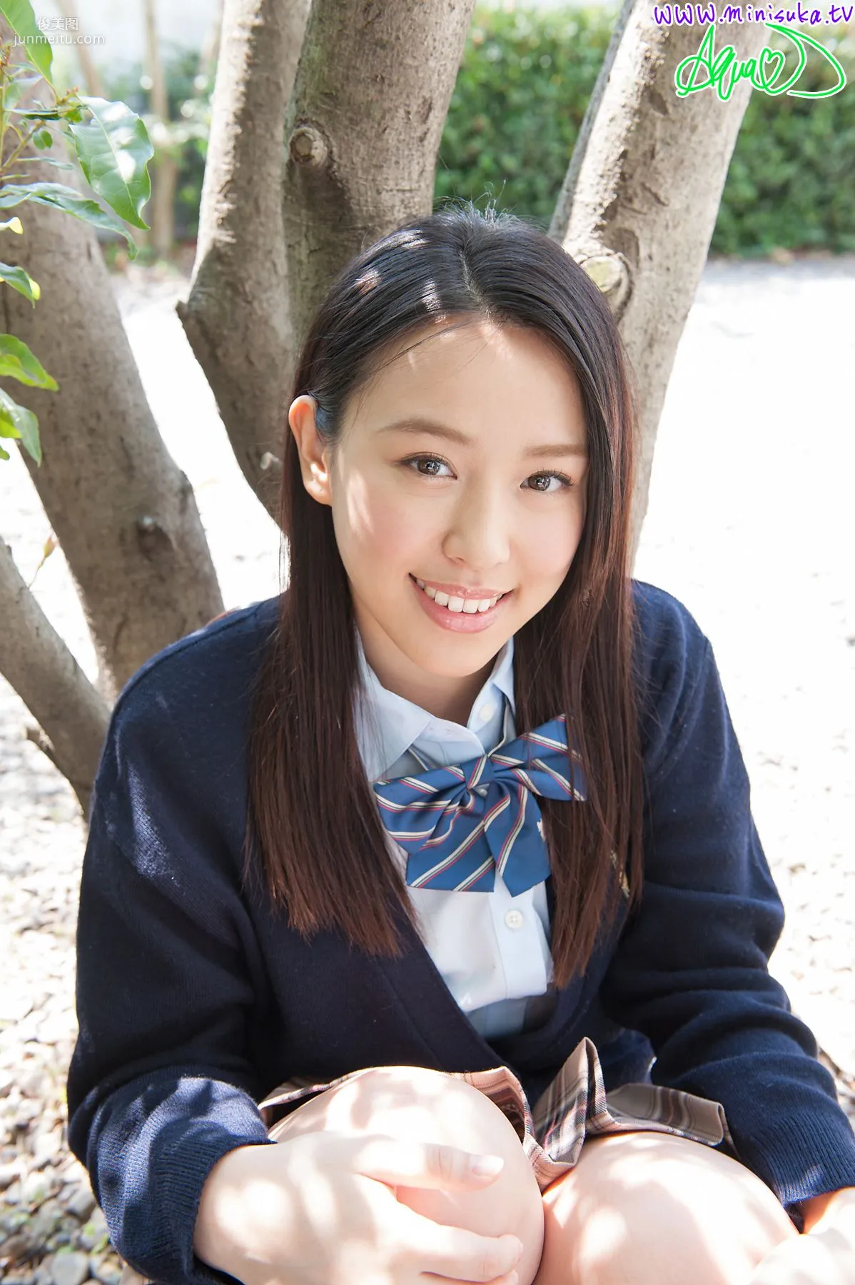 Aqua Otsuki 大月あくあ 現役女子高生 [Minisuka.tv] 寫真集 23