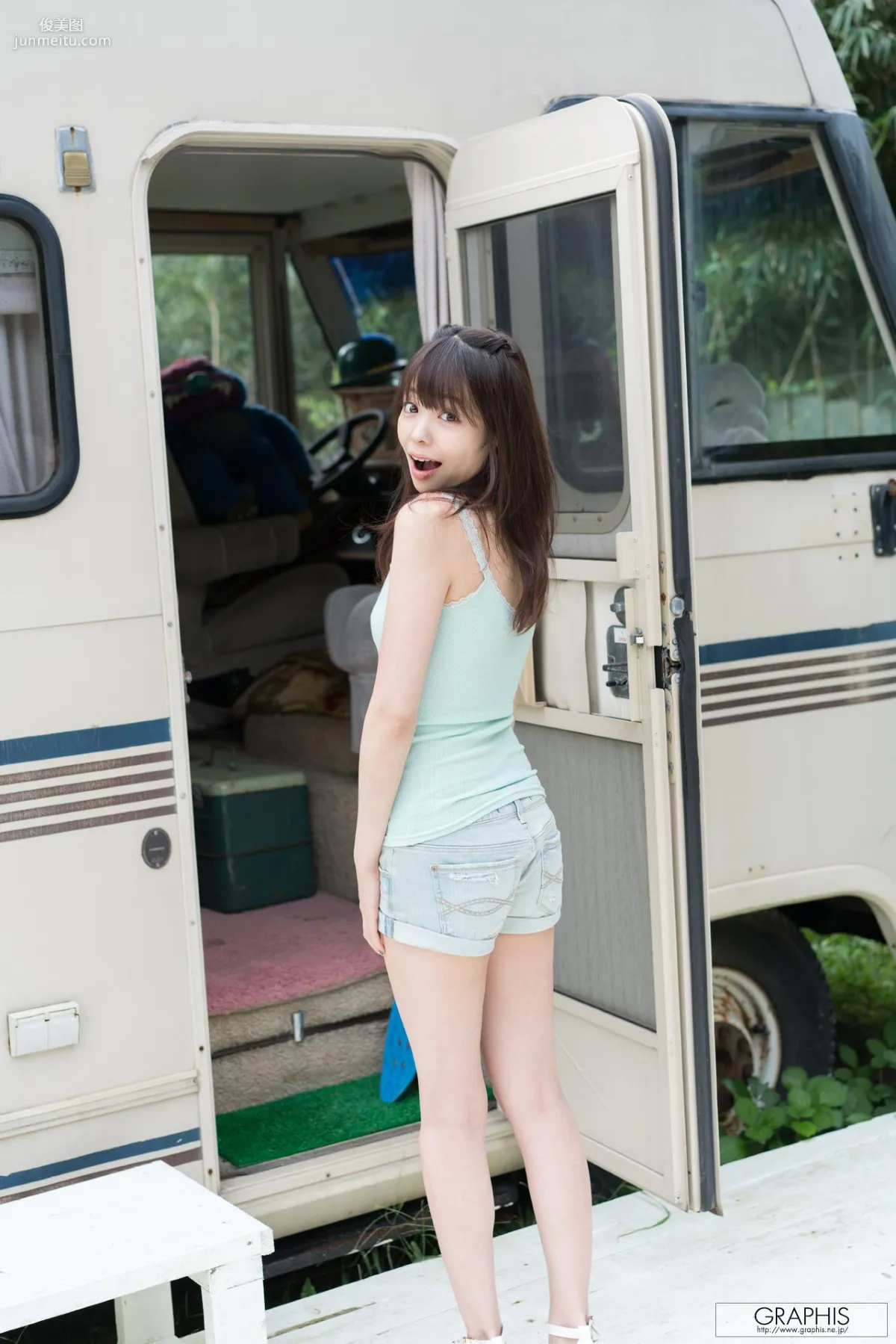 Kaname Ootori 凰かなめ/鳳香奈芽 [Graphis] First Gravure 初脫ぎ娘 寫真集 59