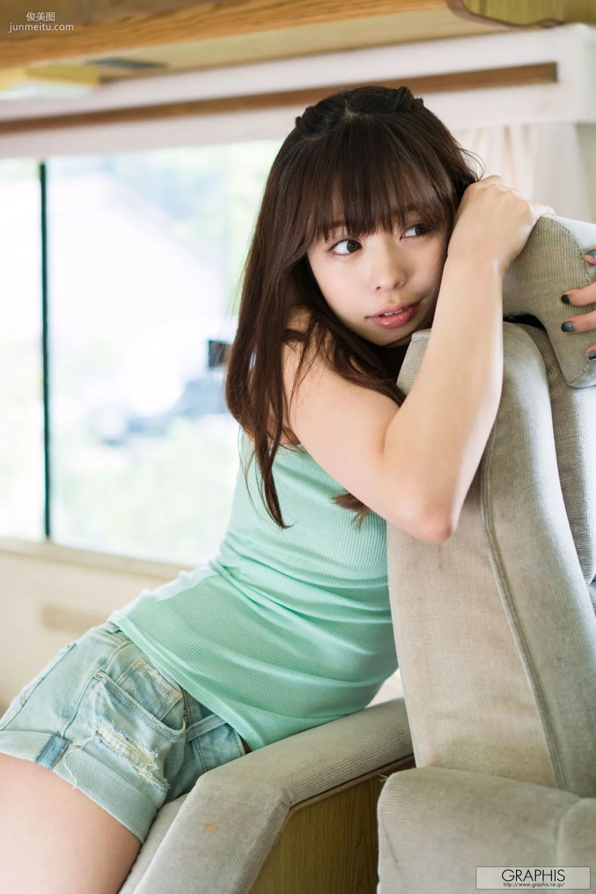 Kaname Ootori 凰かなめ/鳳香奈芽 [Graphis] First Gravure 初脫ぎ娘 寫真集 61