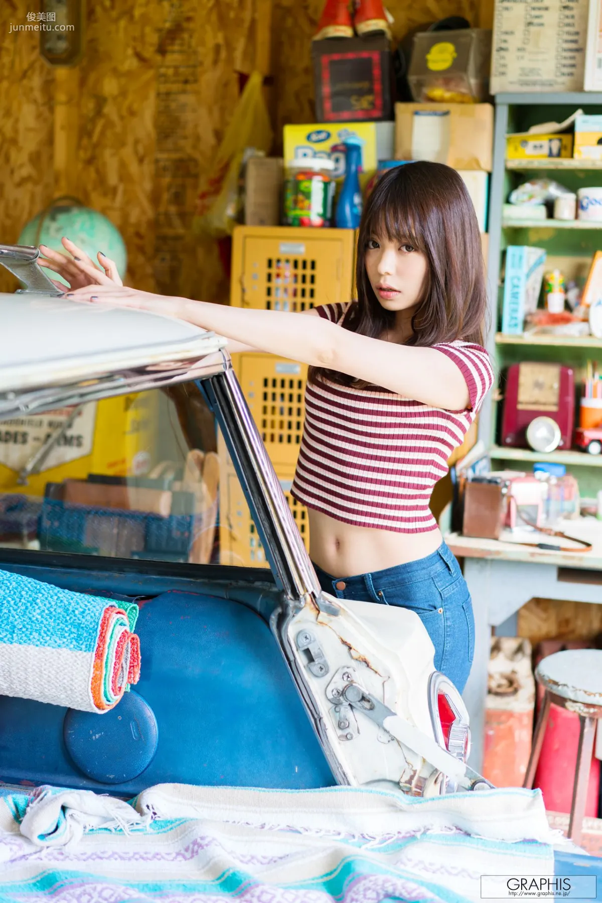 Kaname Ootori 凰かなめ/鳳香奈芽 [Graphis] First Gravure 初脫ぎ娘 寫真集 2
