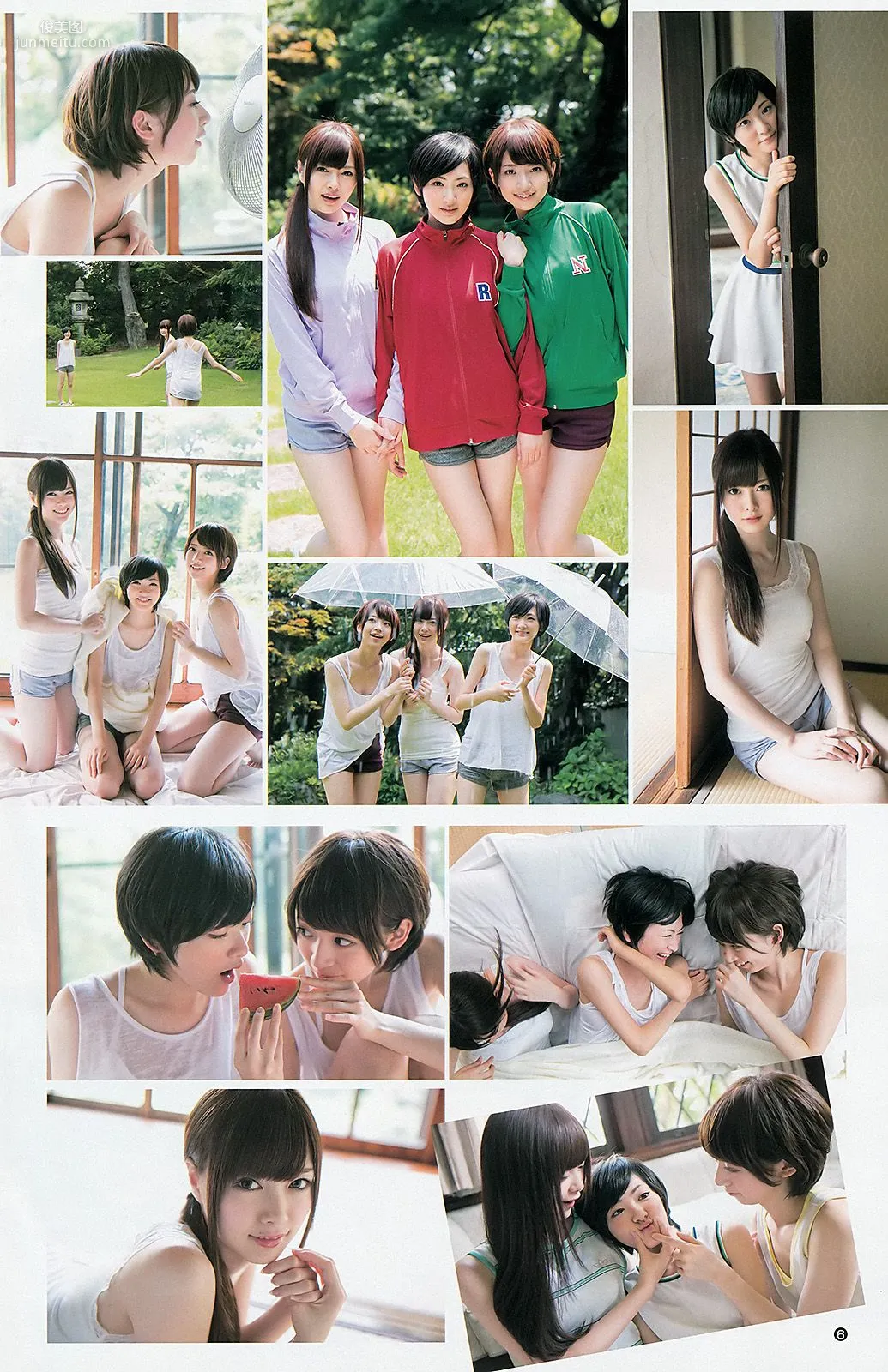 大島優子 乃木坂46 AKB48 ウェイティングガールズ [Weekly Young Jump] 2012年No.40 寫真雜志 14