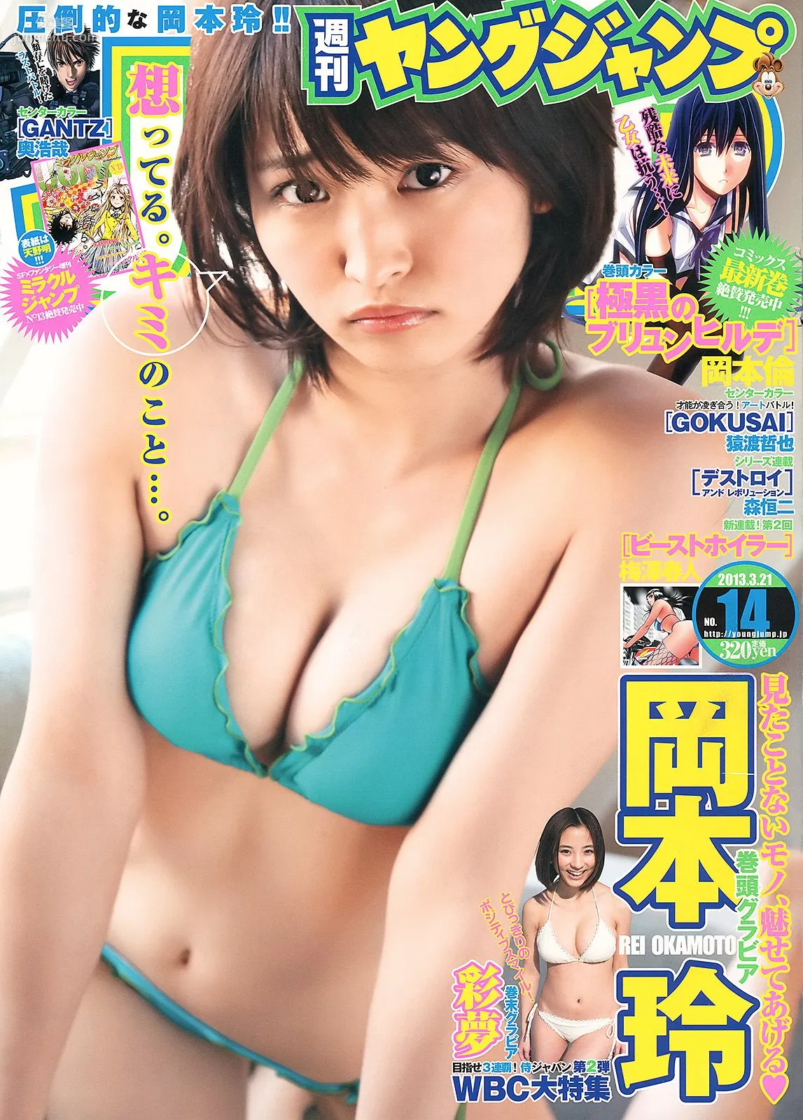 岡本玲 彩夢 [Weekly Young Jump] 2013年No.14 寫真雜志 1