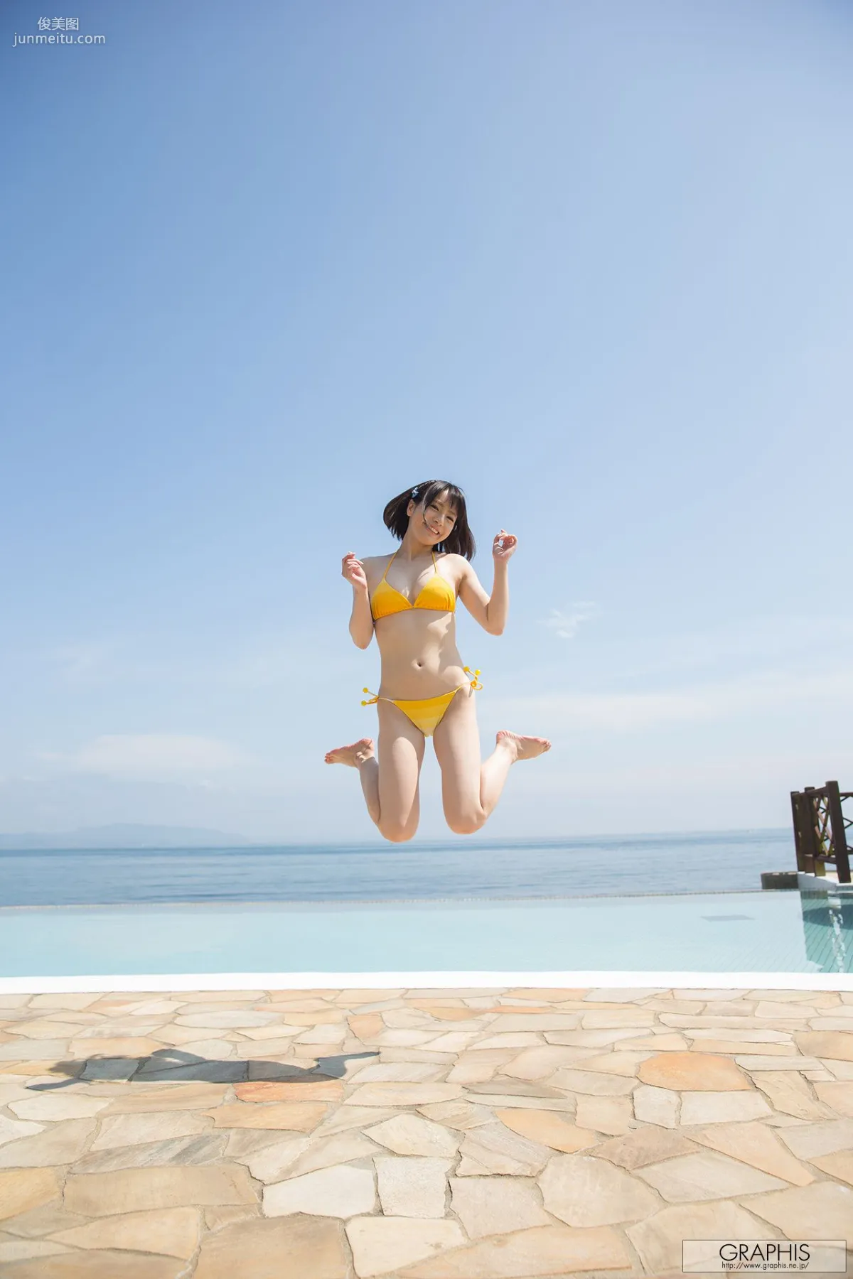 Nagakura Sena 永倉せな/永倉濑奈 [Graphis] First Gravure 初脫ぎ娘 寫真集 12