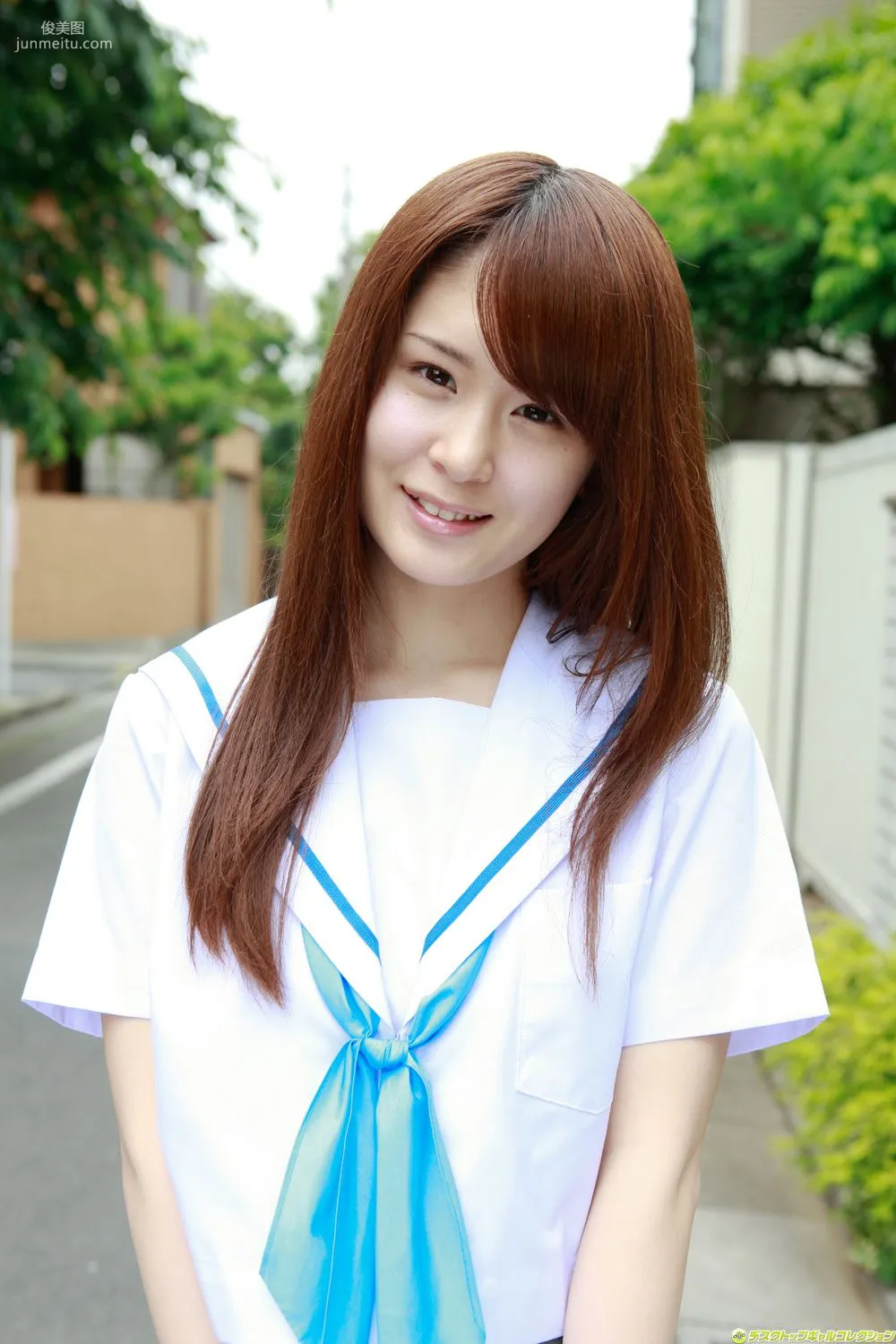 朝菜栞《甘いロリフェイスと制服の完全なる融合！》寫真集 [DGC] NO.1040 35