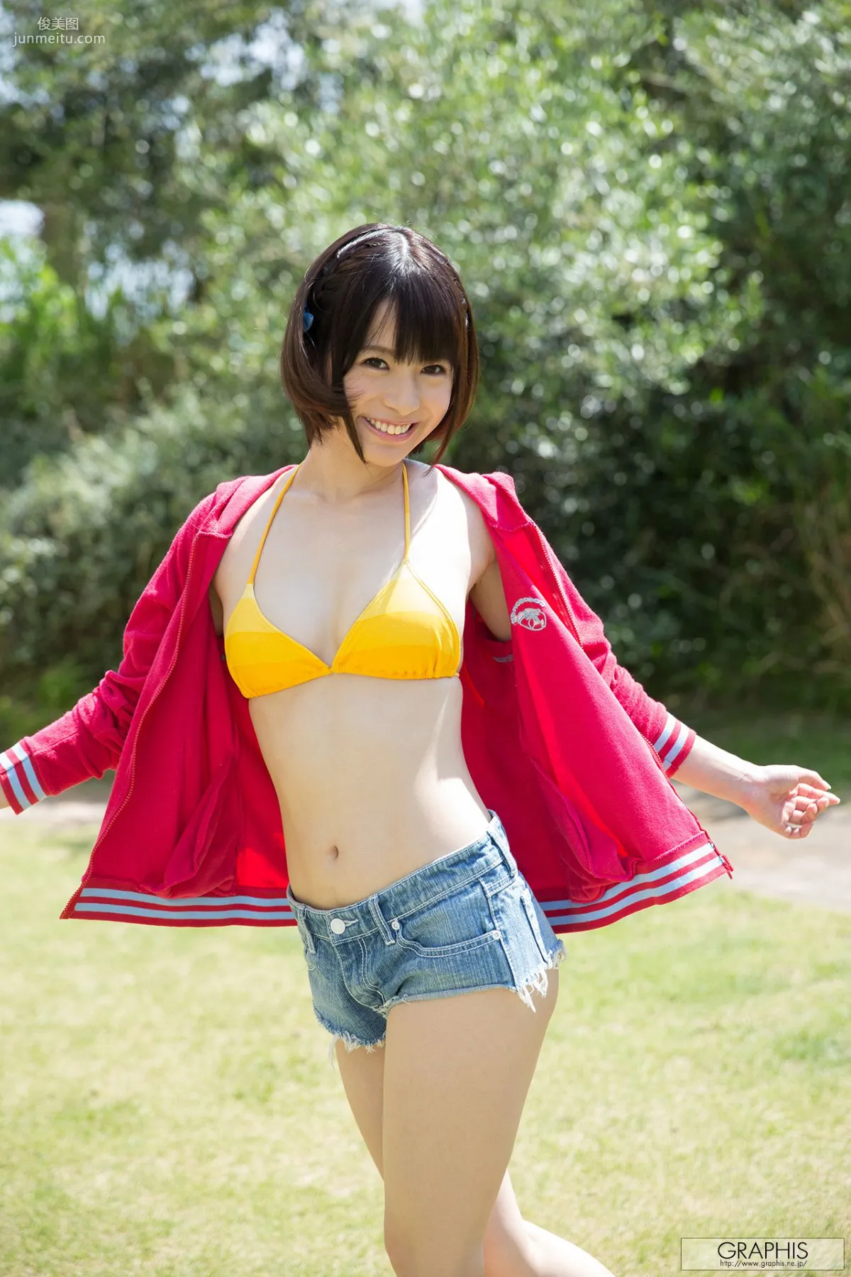 Nagakura Sena 永倉せな/永倉濑奈 [Graphis] First Gravure 初脫ぎ娘 寫真集 2