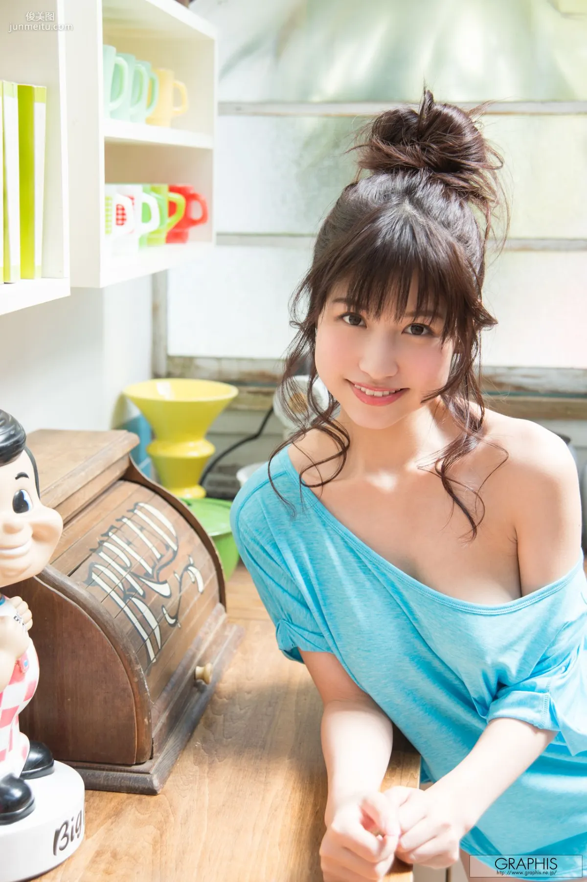 Momo Sakura 桜空もも/櫻空桃『first gravure 初脫ぎ娘』 [Graphis] 寫真集 30