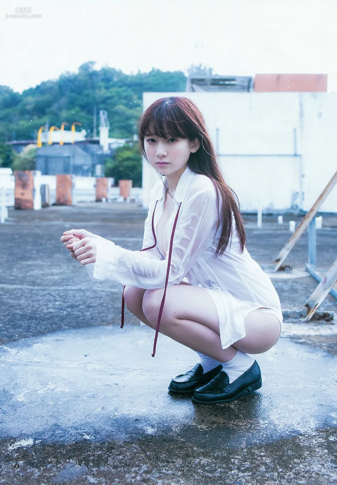 金子理江 麻亜裡 RaMu [Weekly Young Jump] 2016年No.12 寫真雜志 3