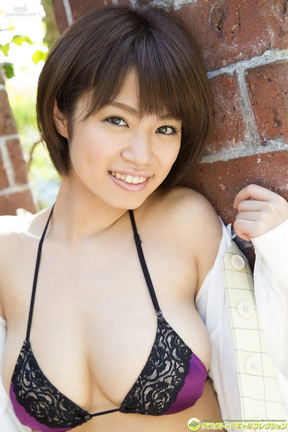 菜乃花《癒し系・童顔グラドルのふわふわIカップ!》寫真集 [DGC] NO.1222 8
