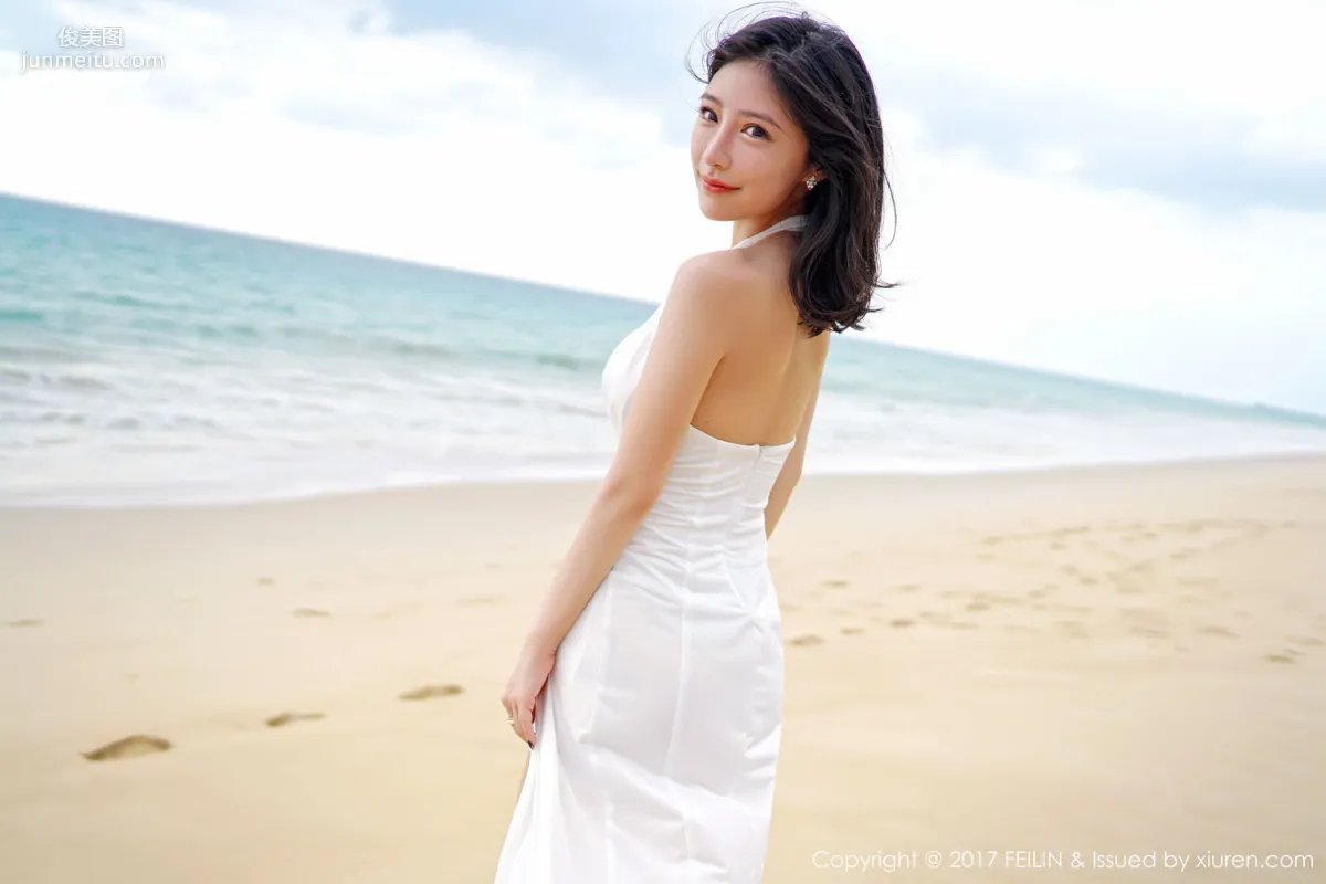 施忆佳KITTY《2套比基尼+长裙》 [嗲囡囡FEILIN] VOL.092 写真集7