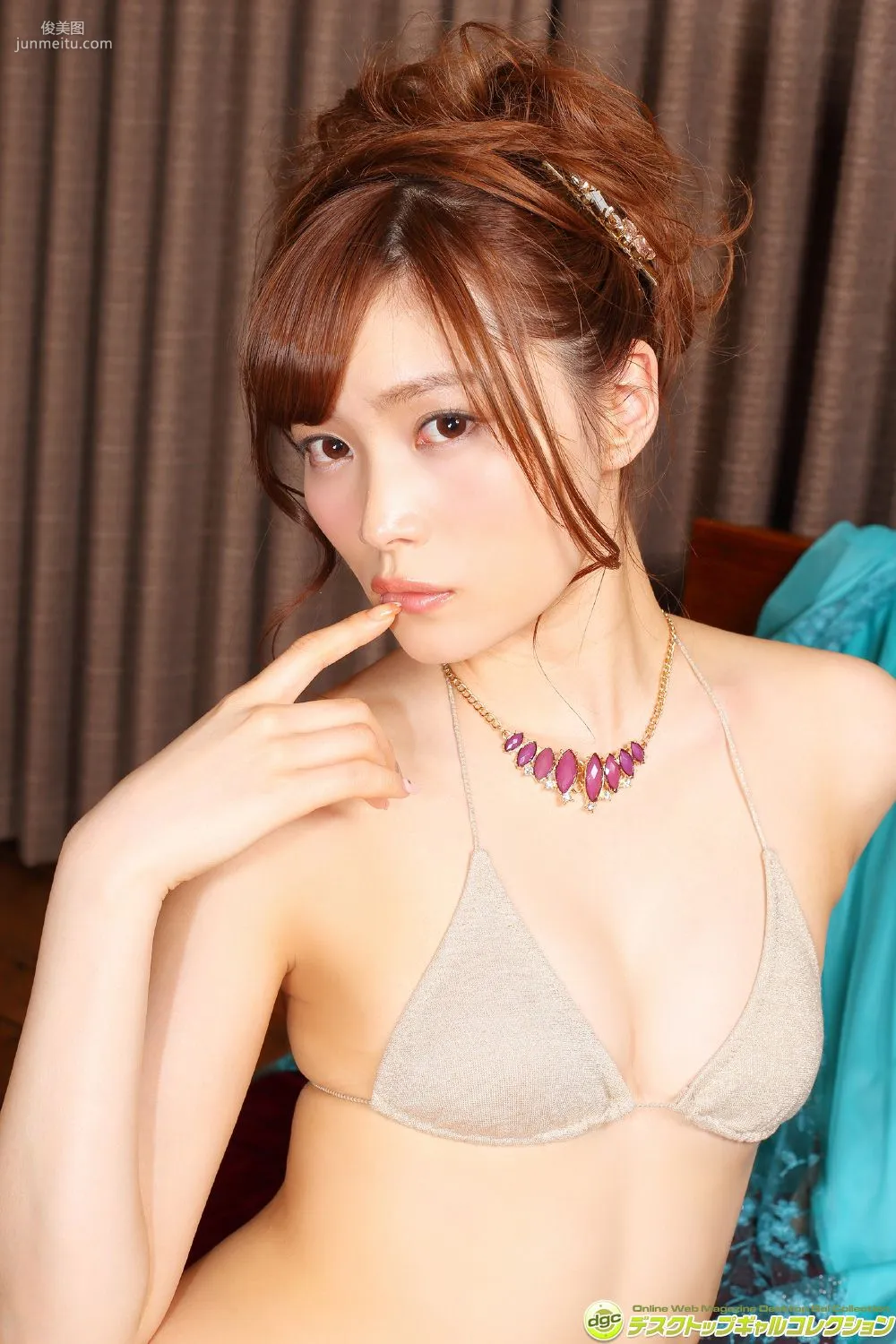 橋本真帆《スレンダーボディに透き通るような白い肌!》寫真集 [DGC] NO.1252 45