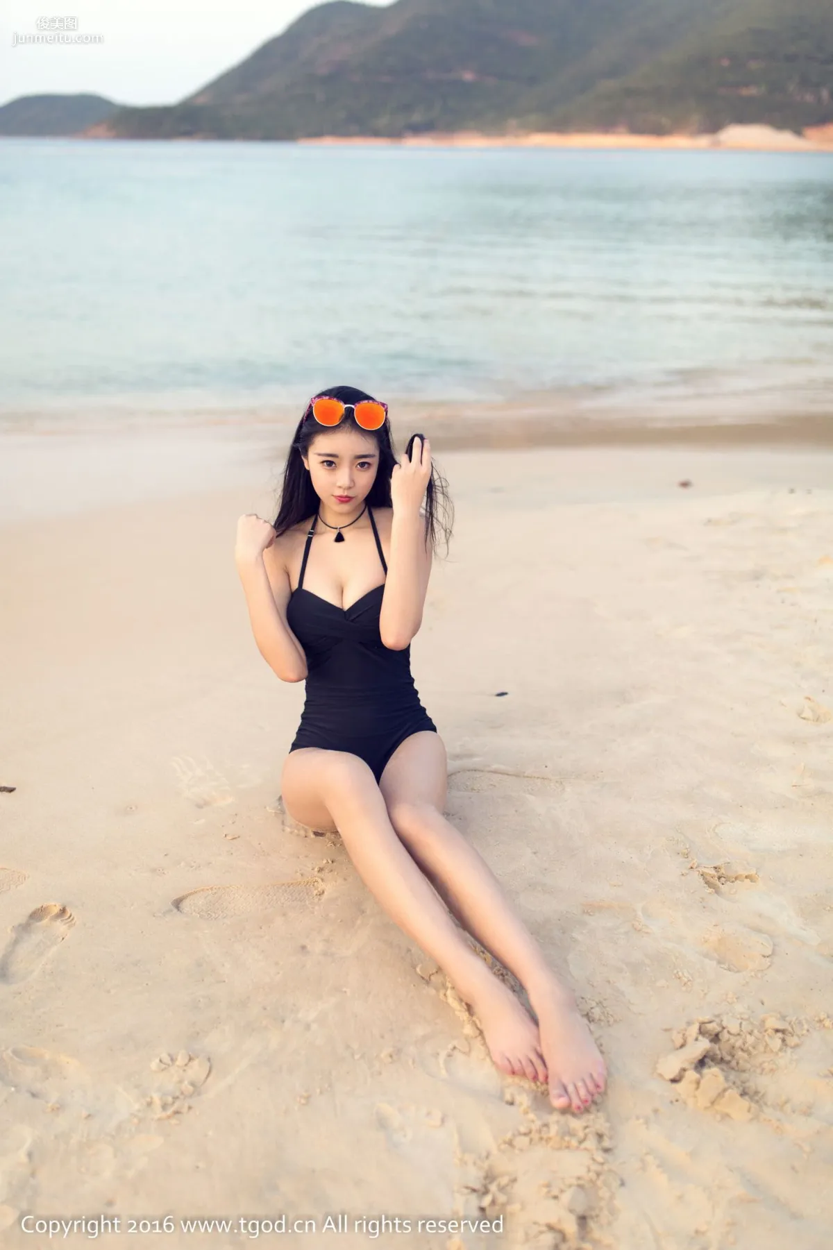 可乐Vicky《黑色蕾丝的萌娃》 [推女神TGOD] 写真集5