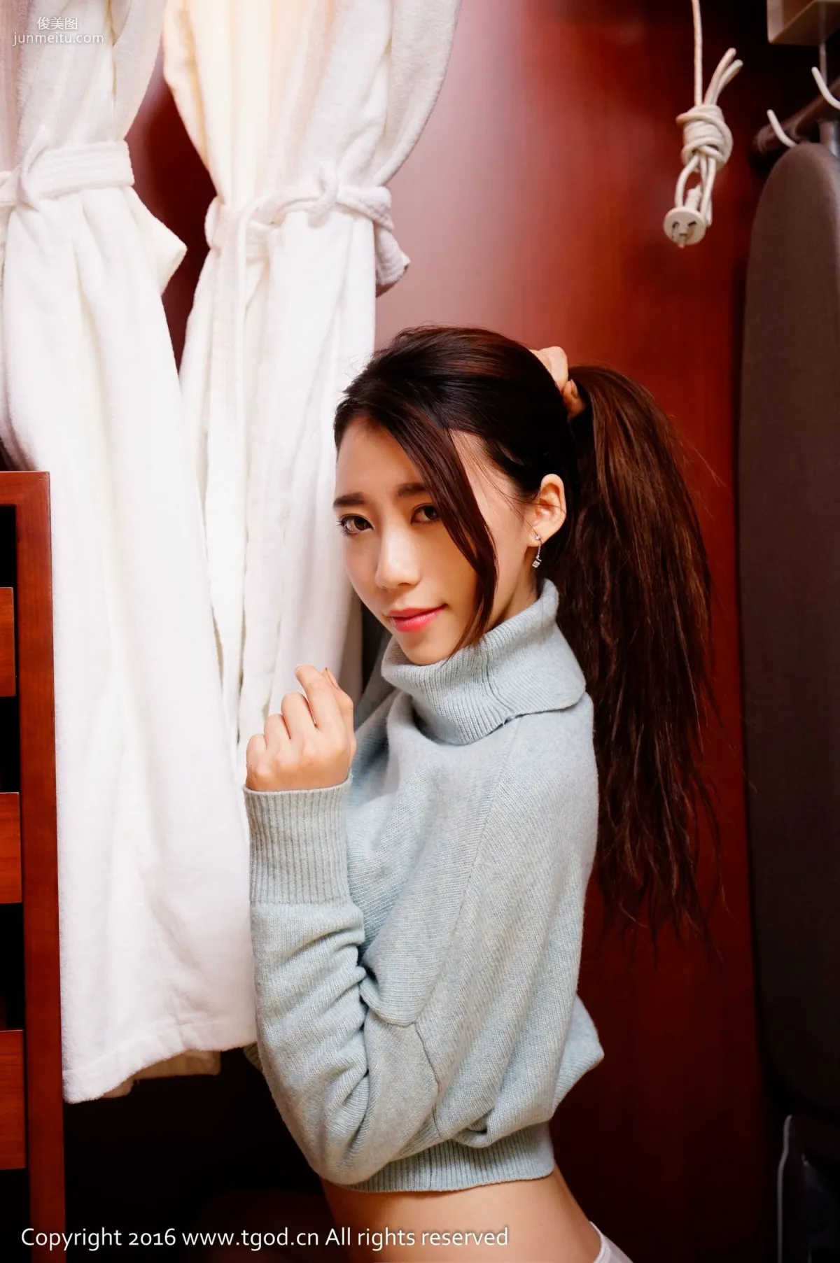 鄧雪Sweet《如癡如醉、那樣的清純、那樣的的深情》 [推女神TGOD] 寫真集 49