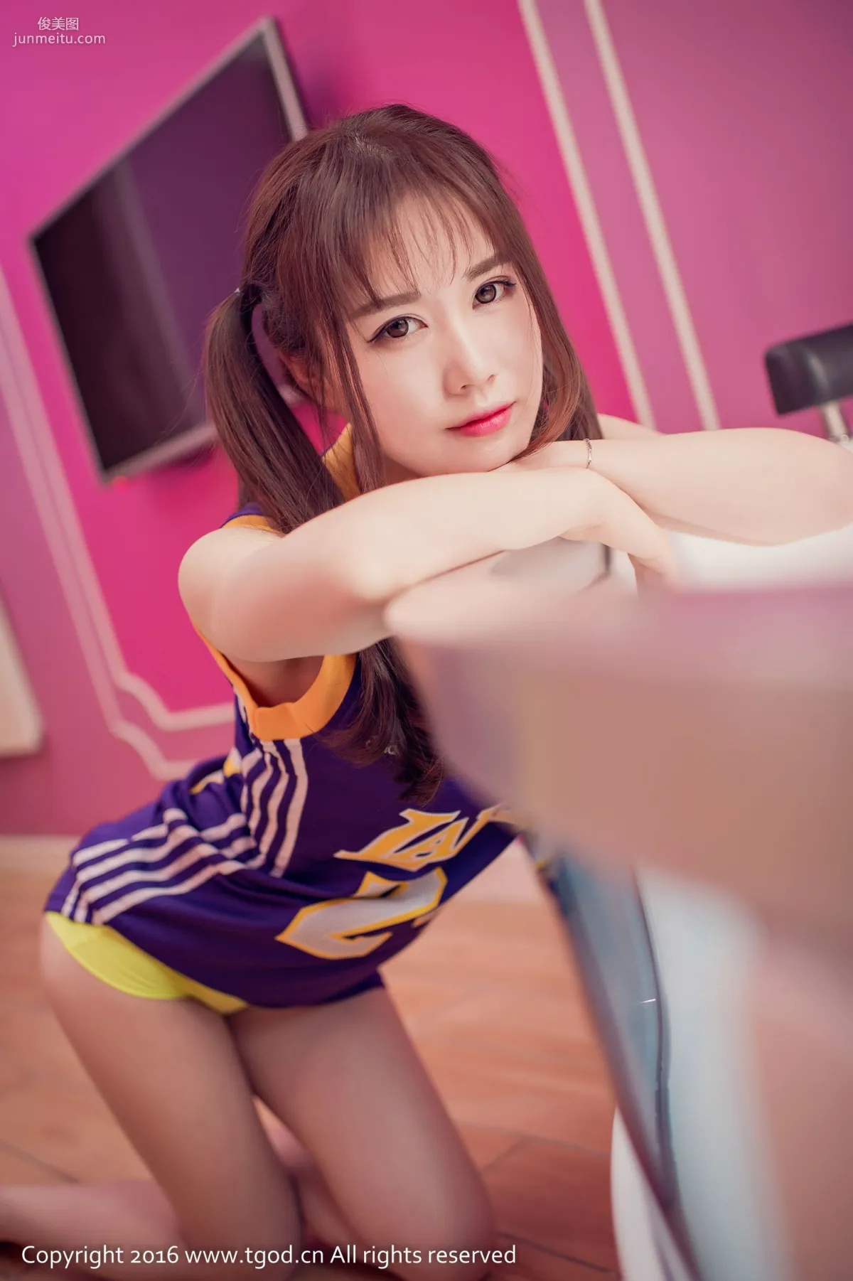 鹿小白Bum《清純馬尾小公主》 [推女神TGOD] 寫真集 32