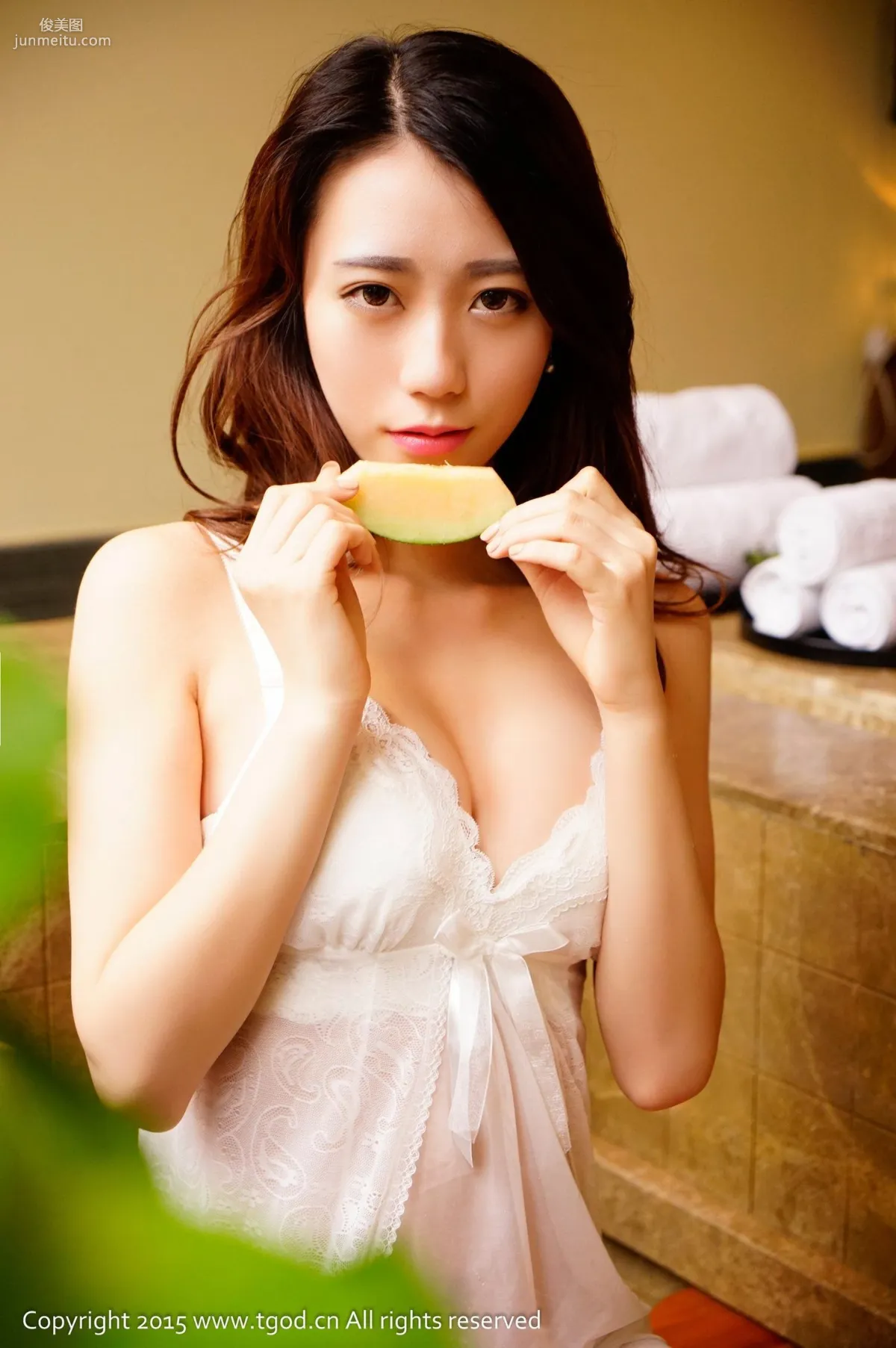 鄧雪Sweet《禦水溫泉旅拍》第一刊 [推女神TGOD] 寫真集 46