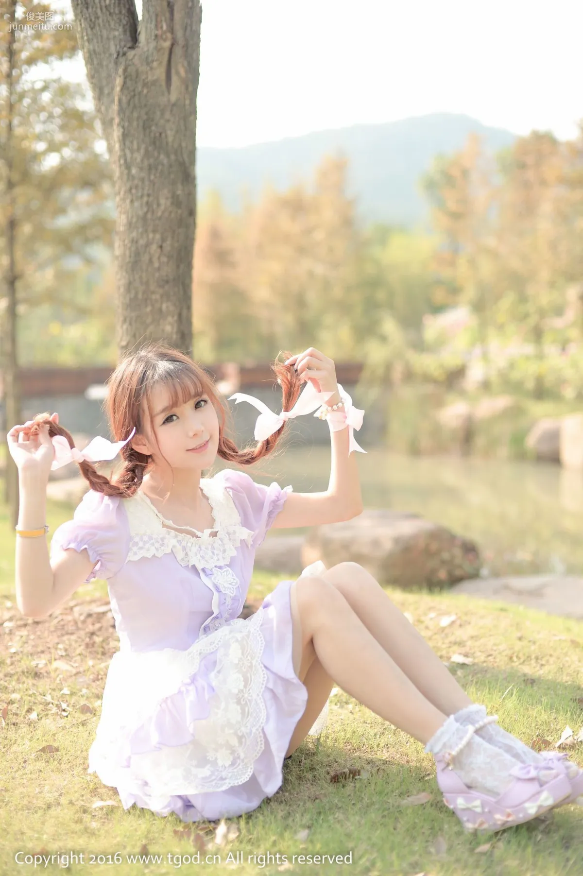 小九Vin《童話裡走出來的公主》 [推女神TGOD] 寫真集 24