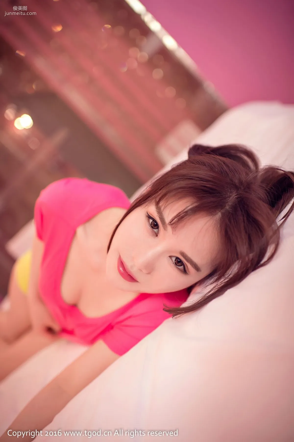 鹿小白Bum《清純馬尾小公主》 [推女神TGOD] 寫真集 12