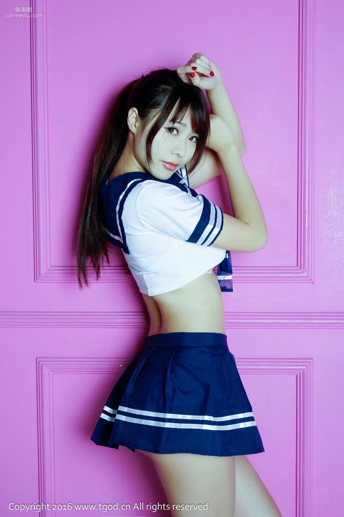 哈尼HaaNi《童顔巨乳小太妹》 [推女神TGOD] 寫真集 36