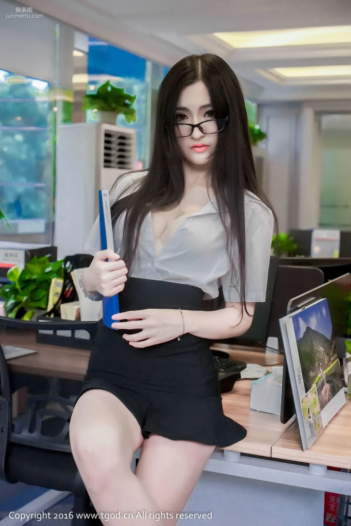 沈夢瑤G-cat《制服誘惑不可擋》 [推女神TGOD] 寫真集 33