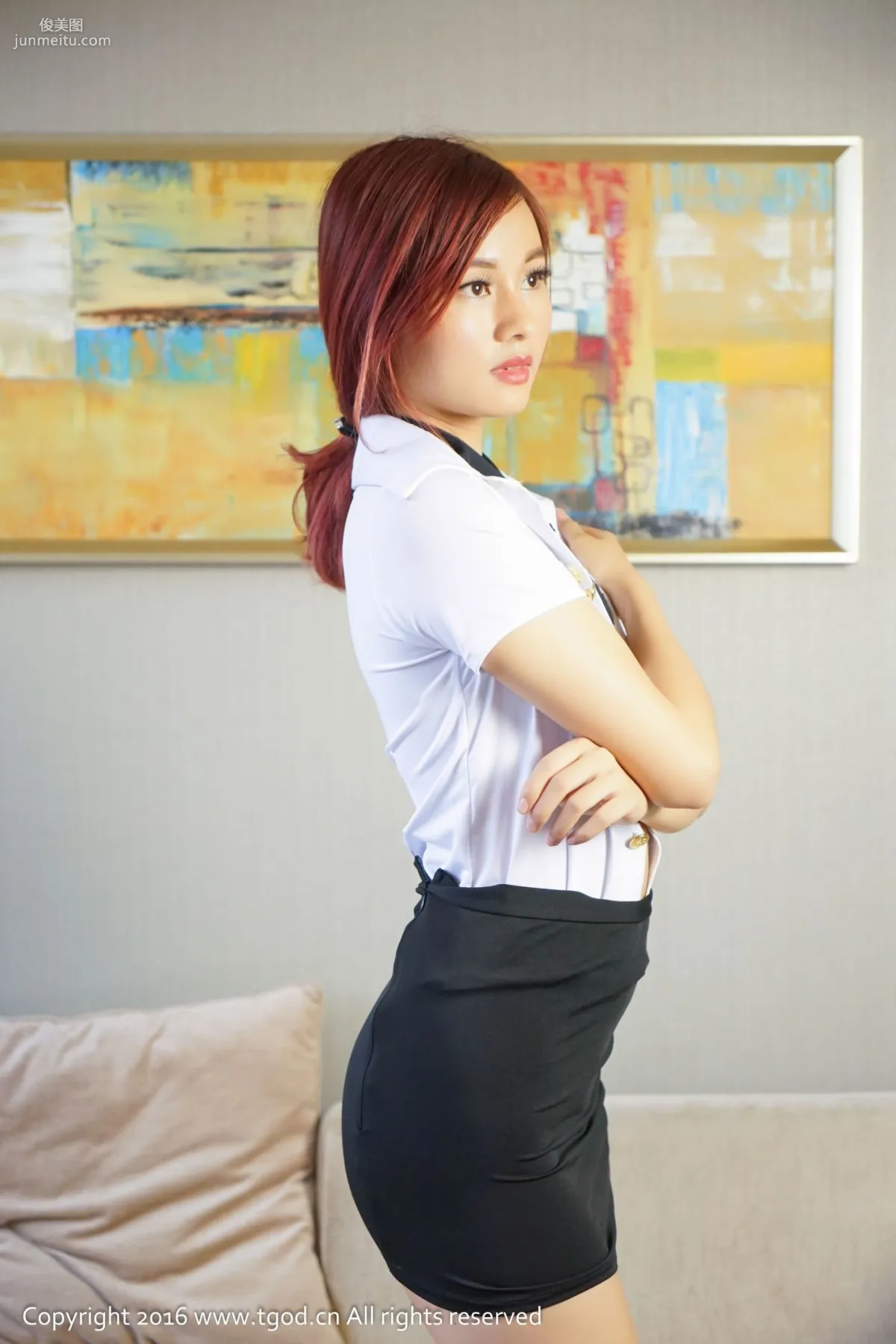 愛麗《制服誘惑半球秀》 [推女神TGOD] 寫真集 14