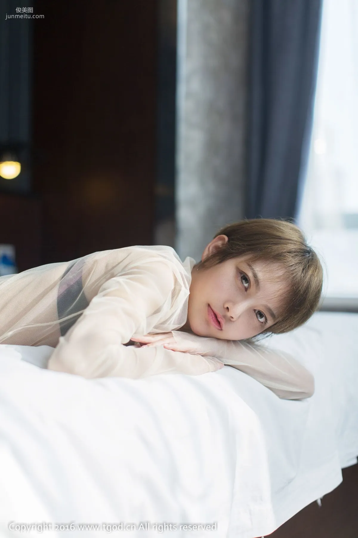 lynne黎茉《透視裝短發妹子》 [推女神/尤蜜荟] 寫真集 29