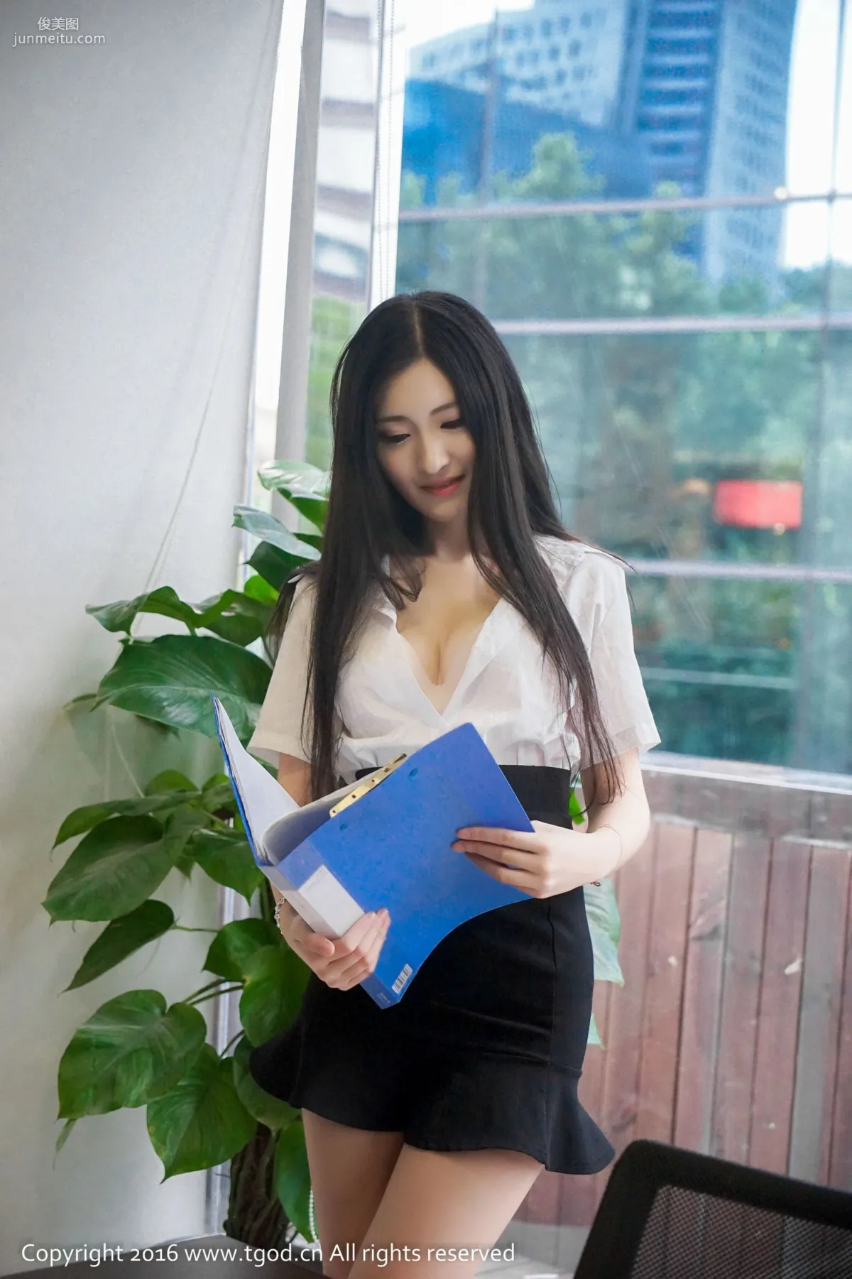 沈夢瑤G-cat《制服誘惑不可擋》 [推女神TGOD] 寫真集 43