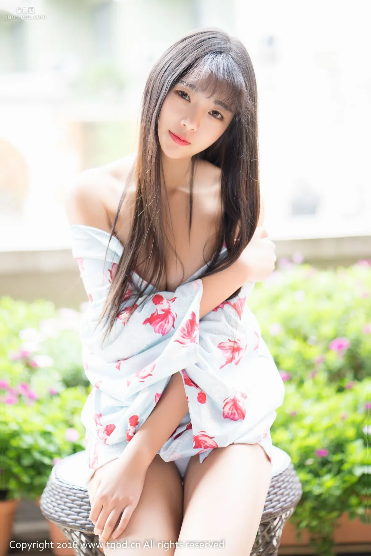 可樂Vicky《大理旅拍》清新和服+性感内衣 [推女神/尤蜜荟] 寫真集 16