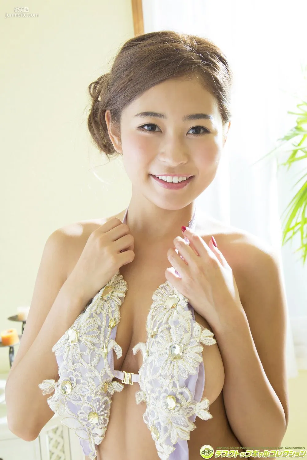 十枝梨菜《バスト90cmGカップのミニマムグラマー》 寫真集 [DGC] NO.1337 32